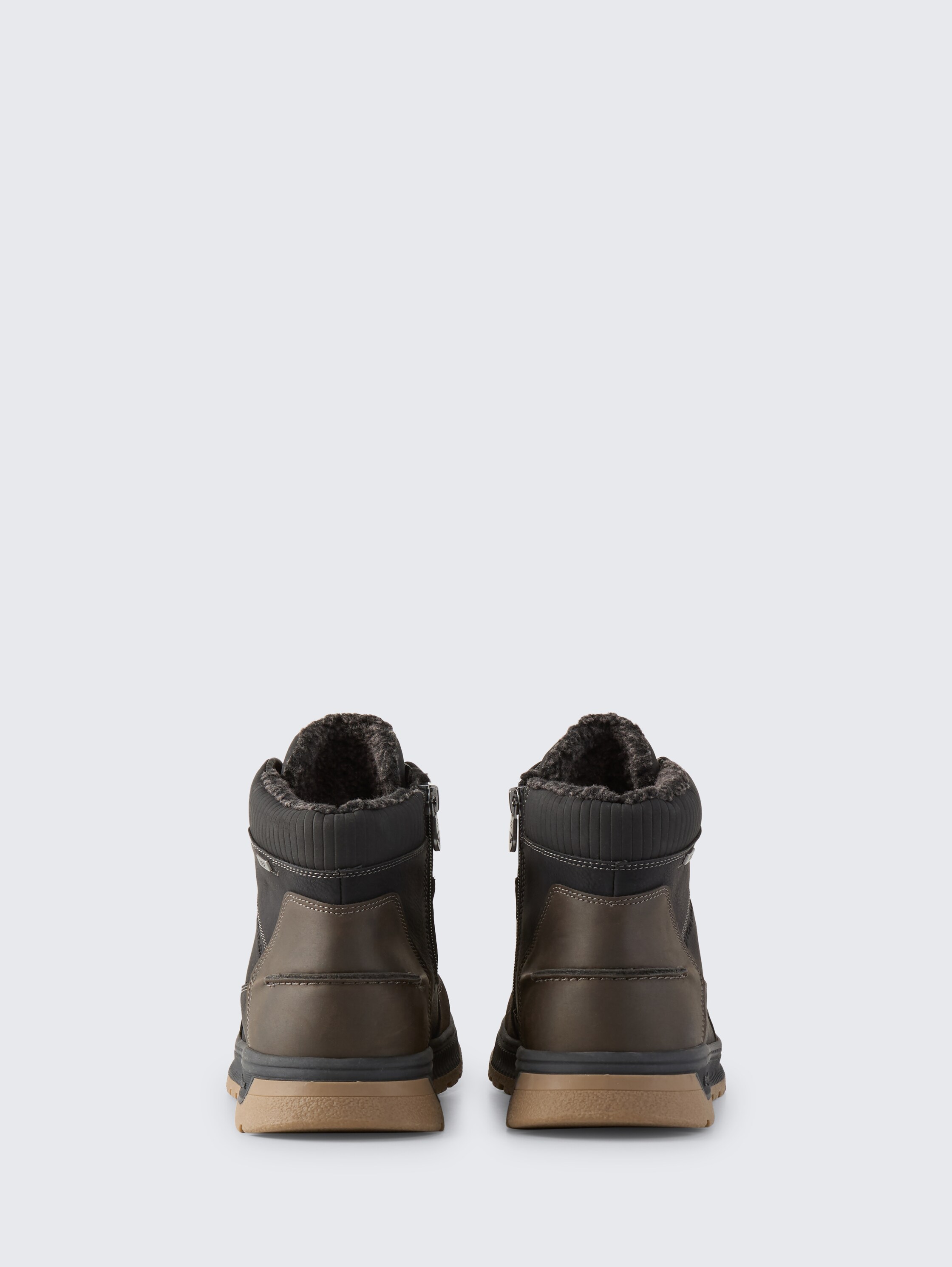 Wasserdichte Stiefeletten mit Fütterung - black_1 - 