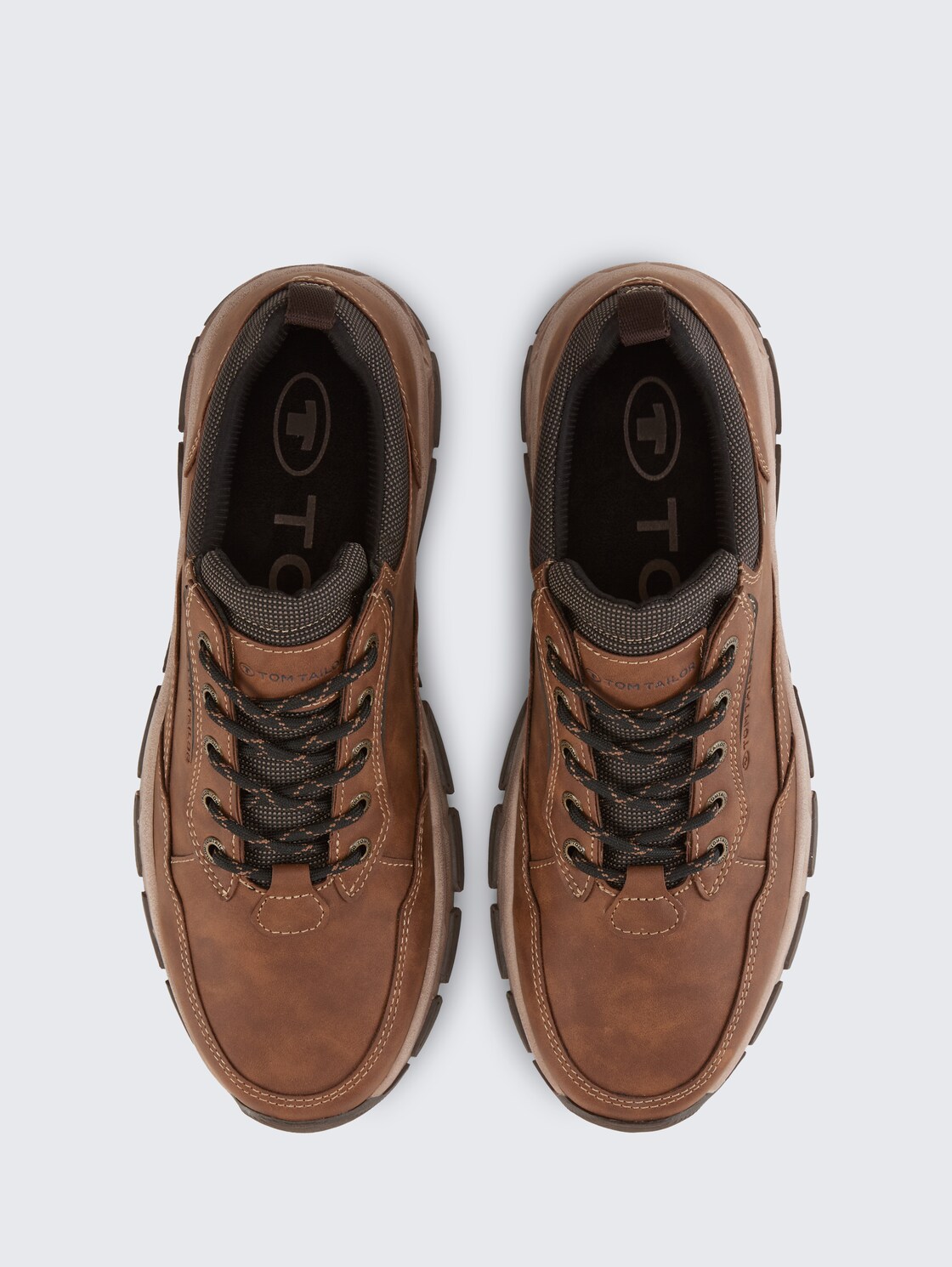 Wasserfeste Sneaker mit Fütterung - nuts - Produkt-Ansicht von oben 