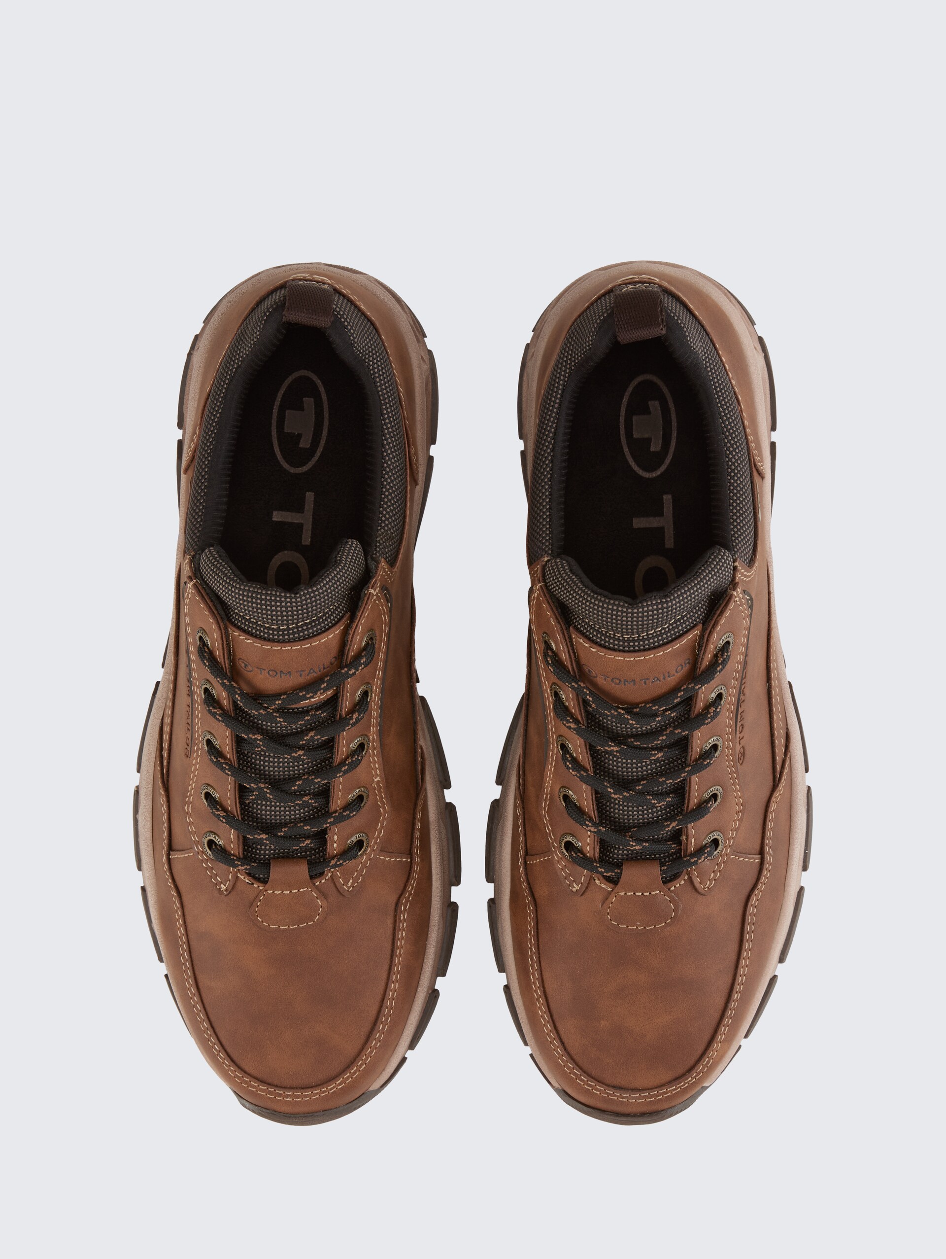 Wasserfeste Sneaker mit Fütterung - nuts - Produkt-Ansicht von oben 