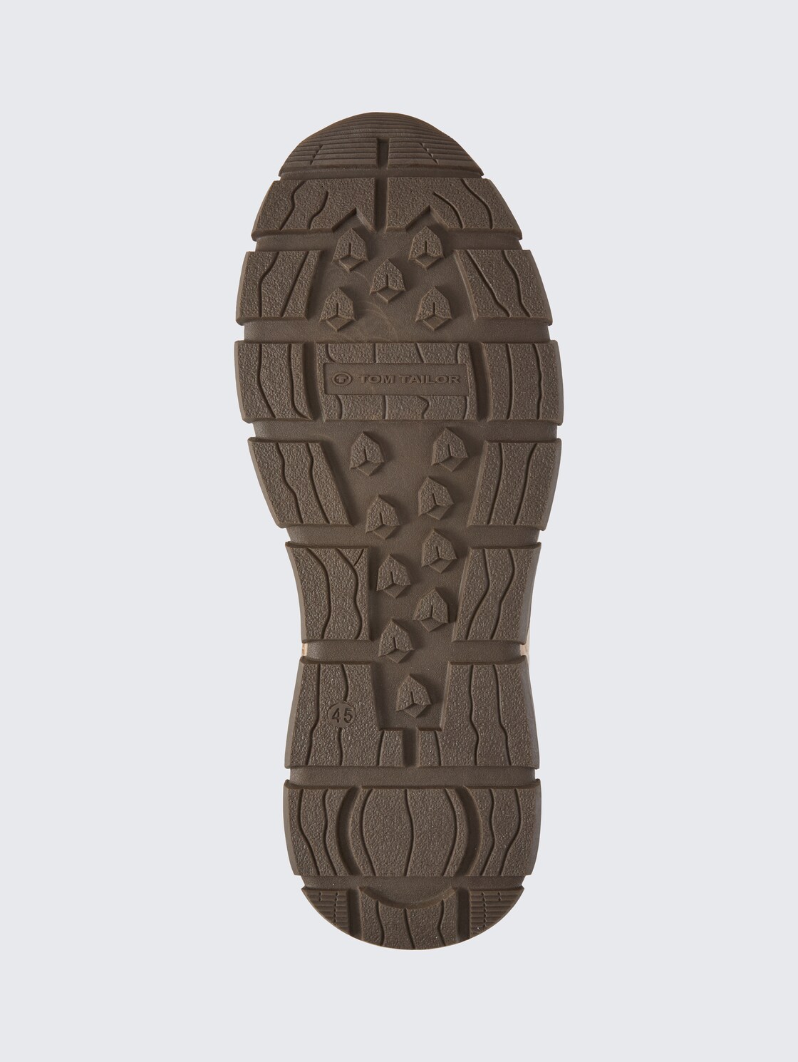 Wasserfeste Sneaker mit Fütterung - nuts - Produkt-Ansicht Sohle