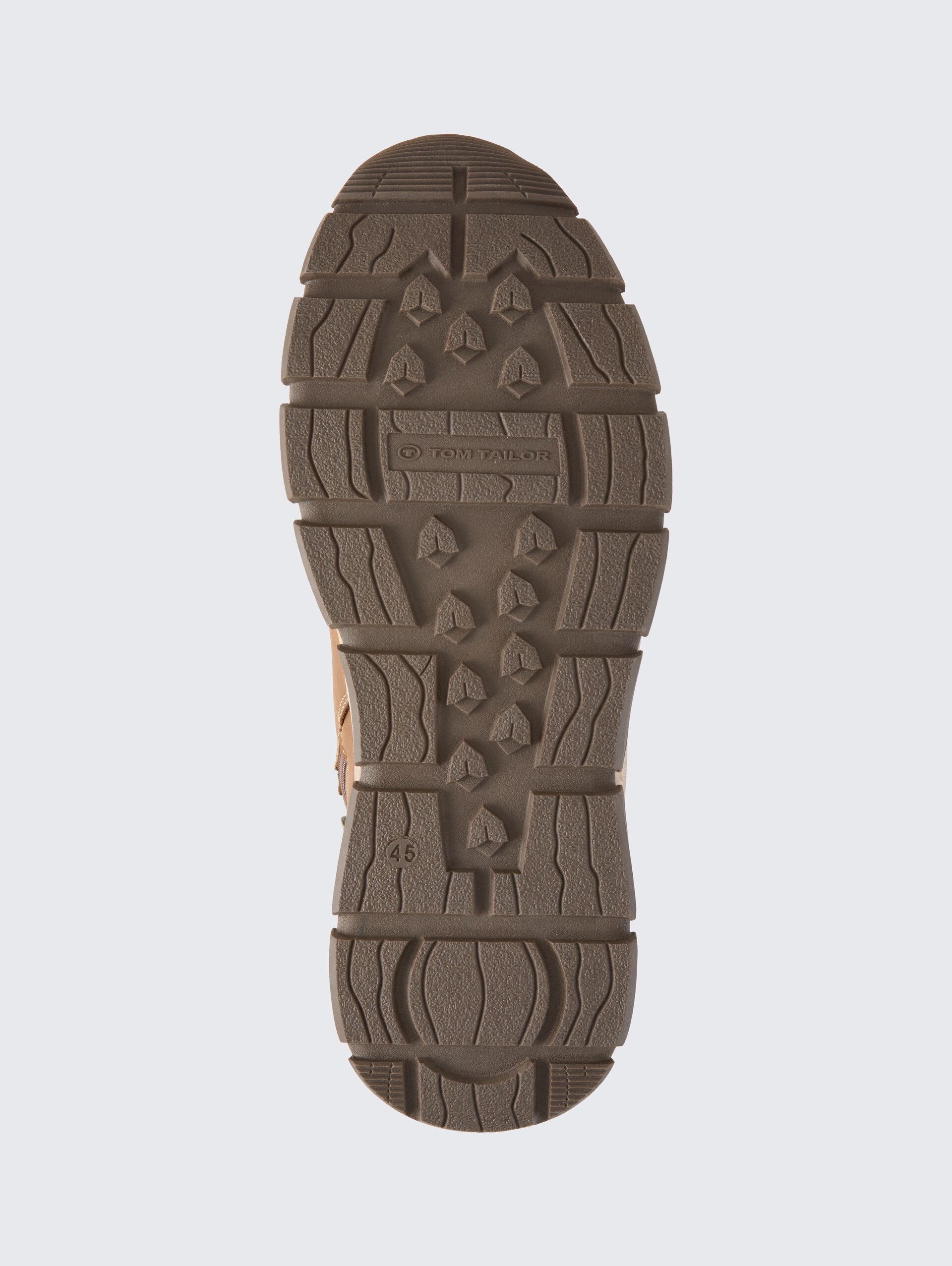 Wasserdichte Stiefeletten mit Fütterung - nuts - Produkt-Ansicht Sohle