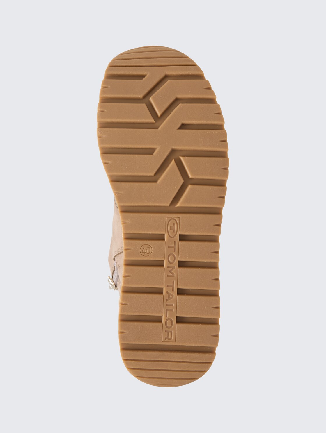 Wasserfeste Stiefeletten mit Plateau-Sohle - mud - Produkt-Ansicht Sohle