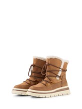 Nicht ausgewählt, Wasserfeste Schneestiefel mit Schnürung von , braun