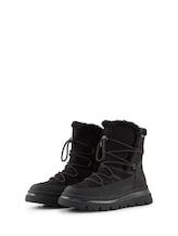 Ausgewählt, Wasserfeste Schneestiefel mit Schnürung von Tom Tailor, schwarz