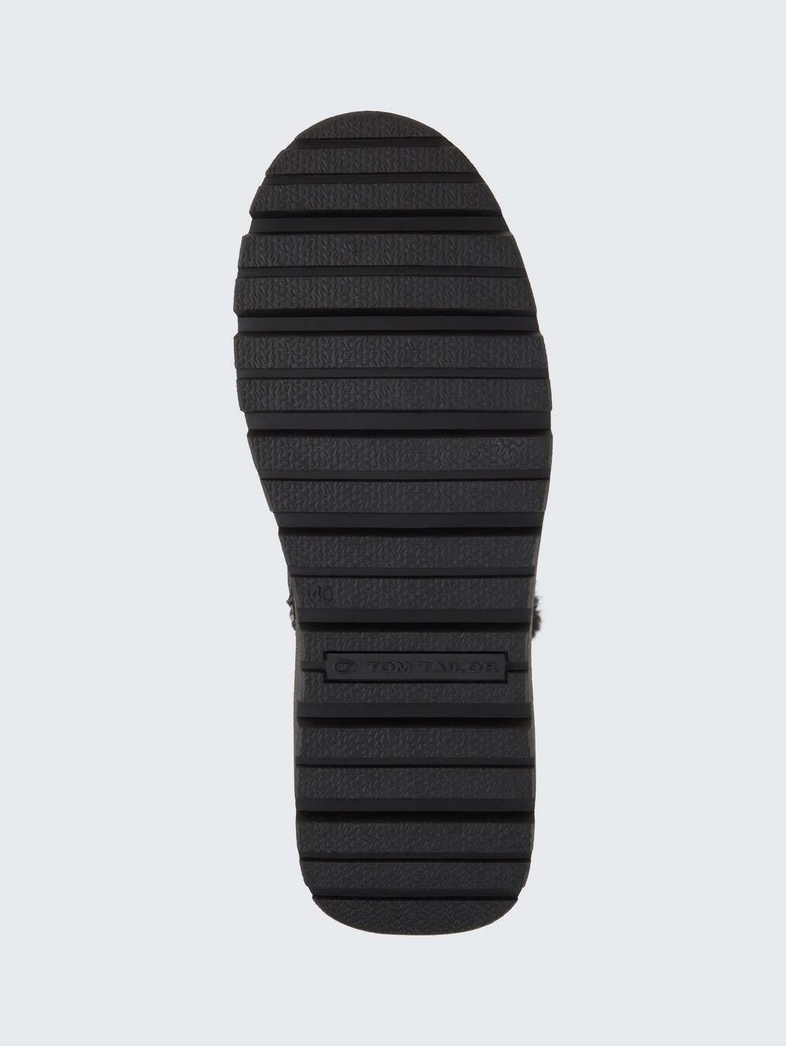 Wasserfeste Schneestiefel mit Schnürung - black - Produkt-Ansicht Sohle