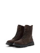 Sélectionné, Bottes à lacets doublées par Tom Tailor, brunir