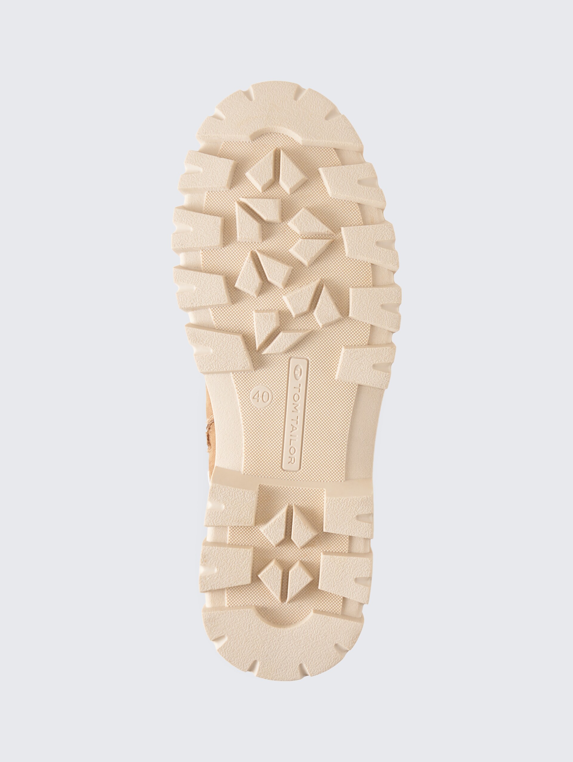 Wasserfeste Stiefel mit Fütterung - sand - Produkt-Ansicht Sohle