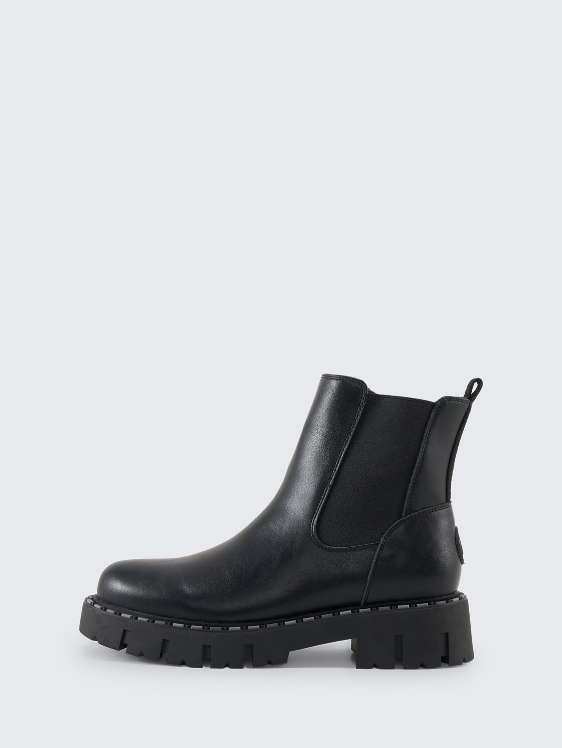 Gefütterte Chelsea Boots - black - seitliche Produkt-Ansicht