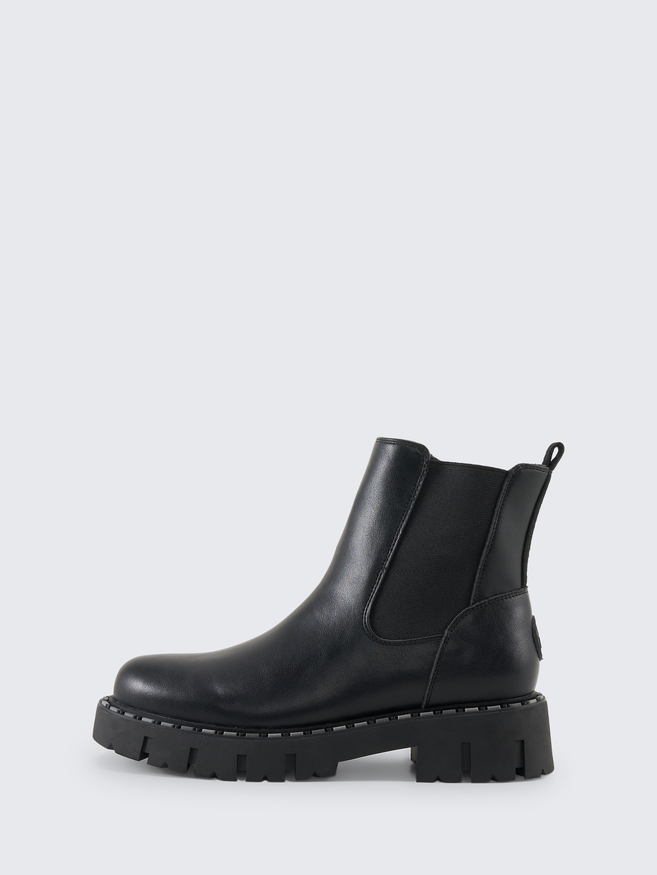 Gefütterte Chelsea Boots - black - seitliche Produkt-Ansicht