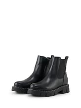 Ausgewählt, Gefütterte Chelsea Boots von Tom Tailor, schwarz