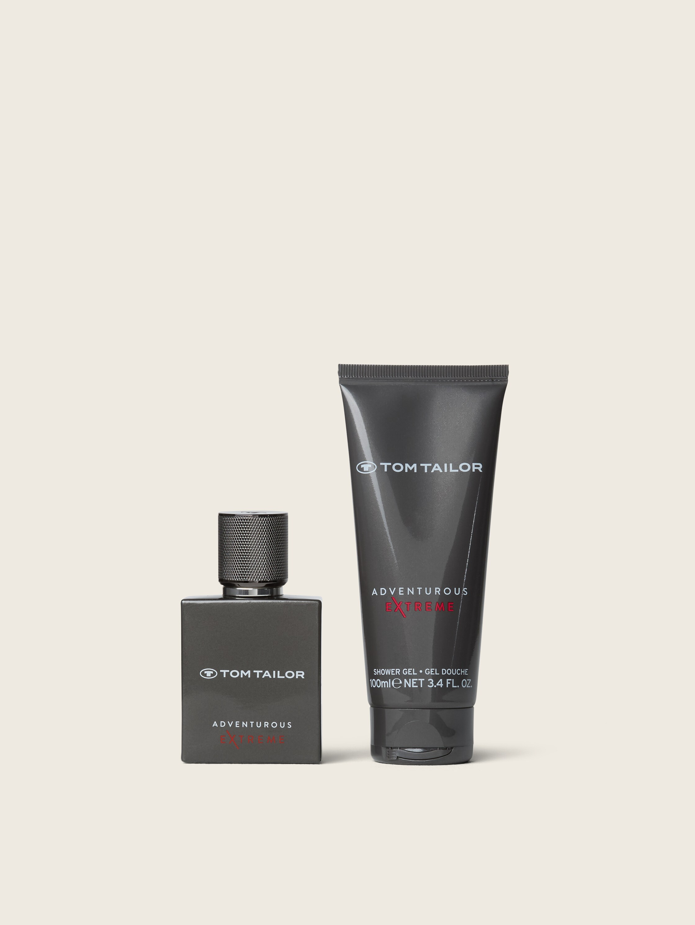 Coffret cadeau Adventurous Extreme - EdT 30 ml & Gel douche 100 ml - gris - 