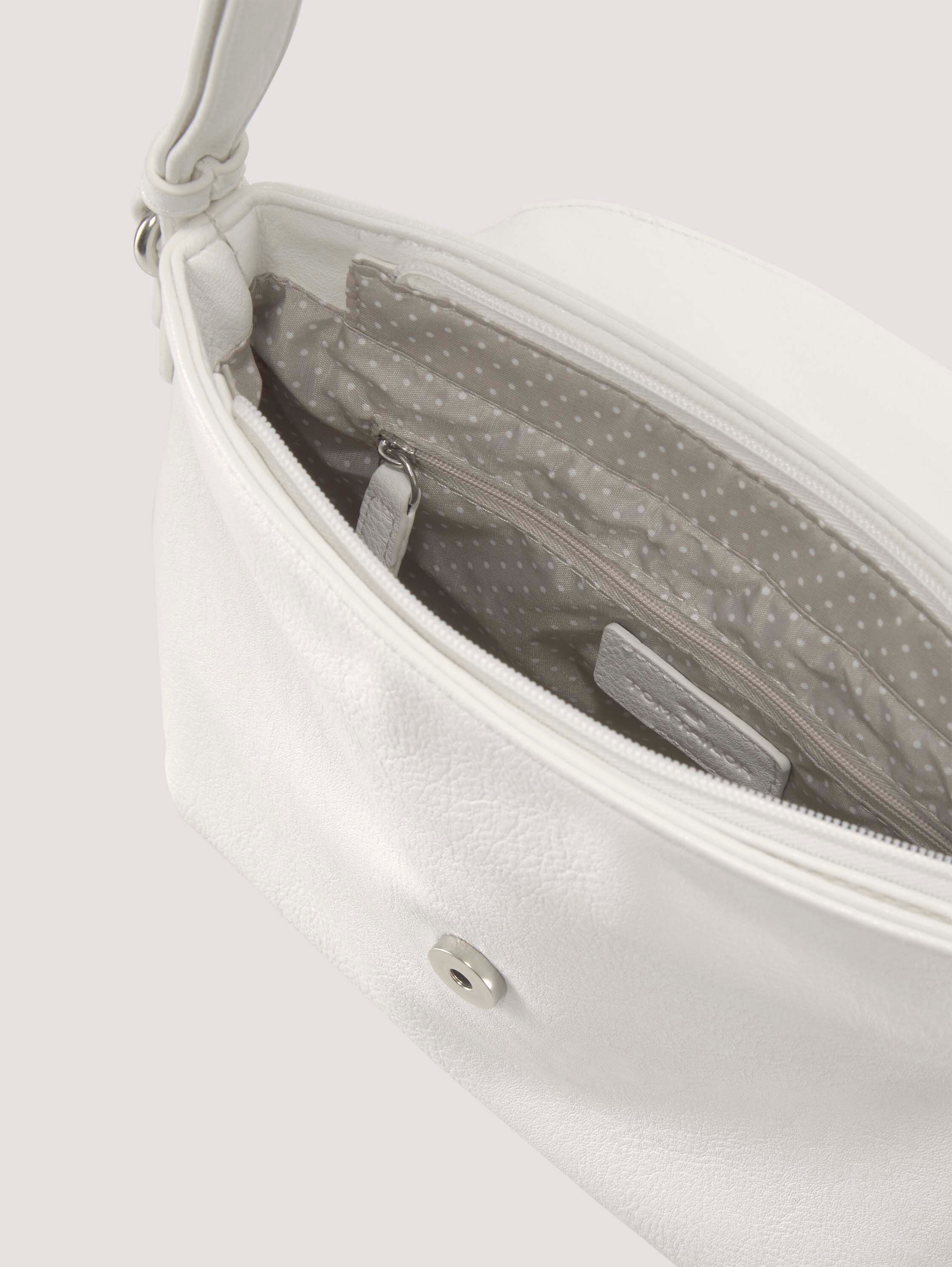 Umhängetasche mit Quasten-Detail - white_1 - 