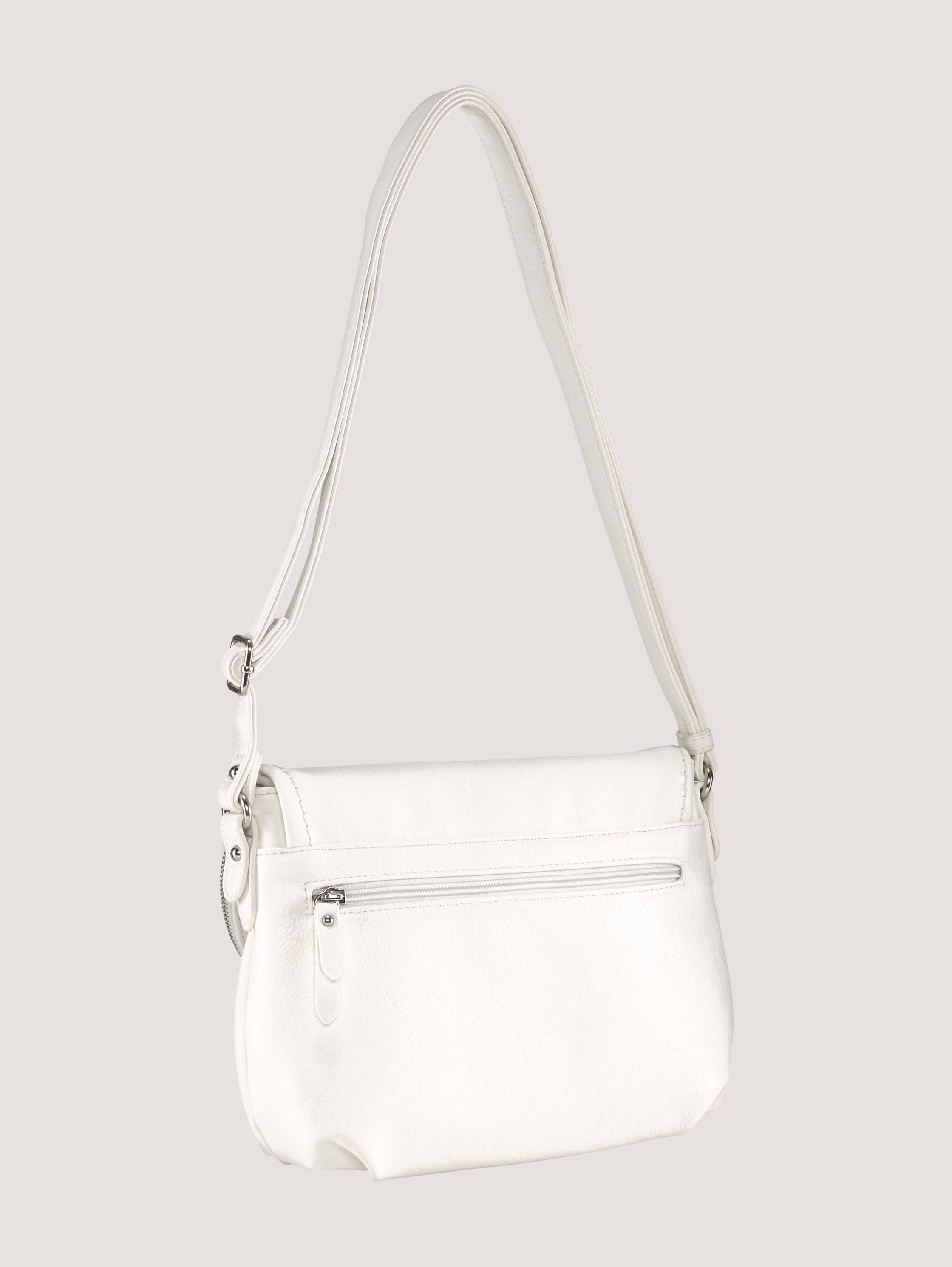 Umhängetasche mit Quasten-Detail - white_1 - 