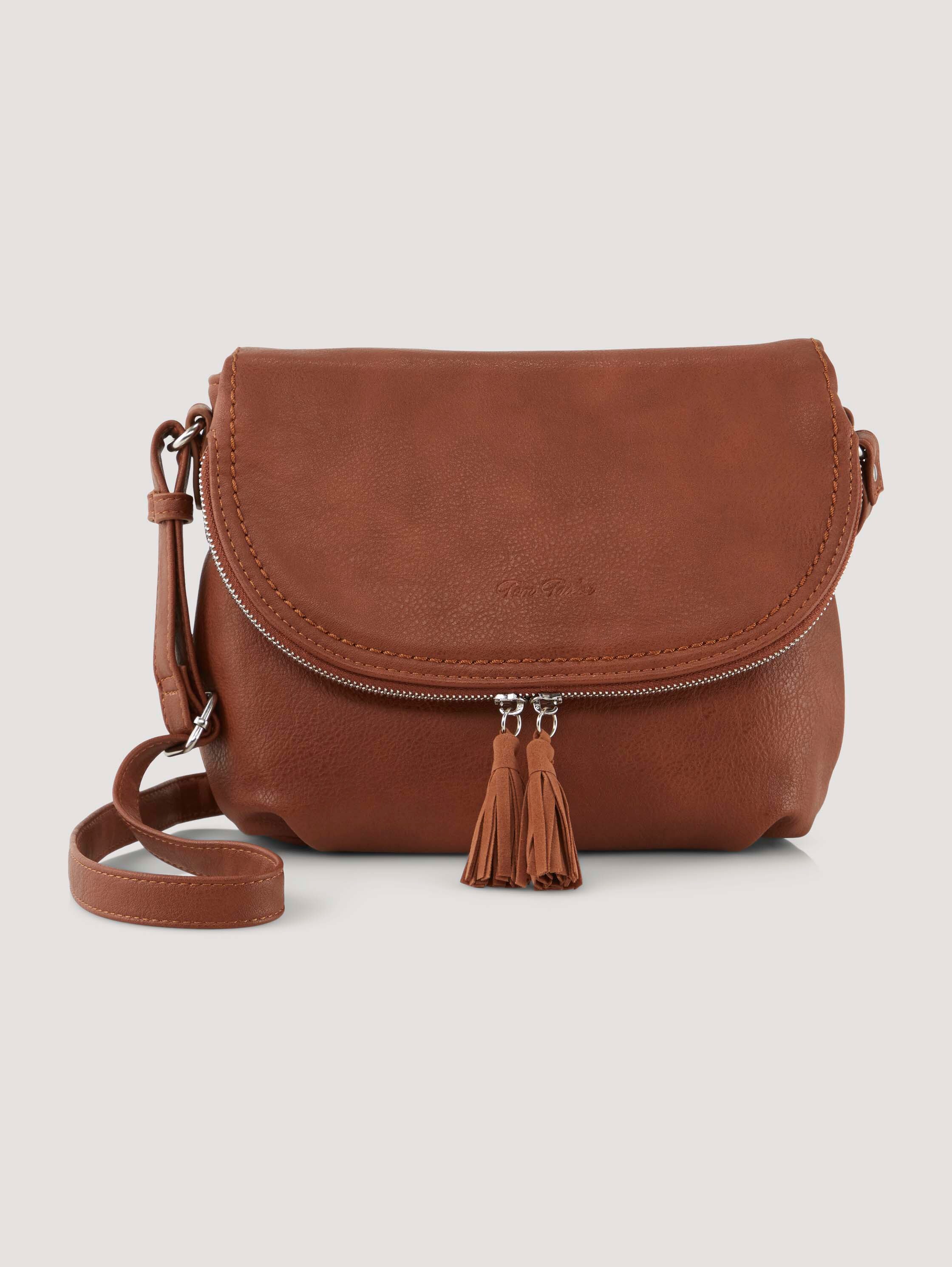 Umhängetasche mit Quasten-Detail von Women, cognac / brandy
