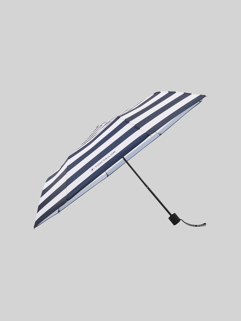 Mini-parapluie par Unisex, navy stripes