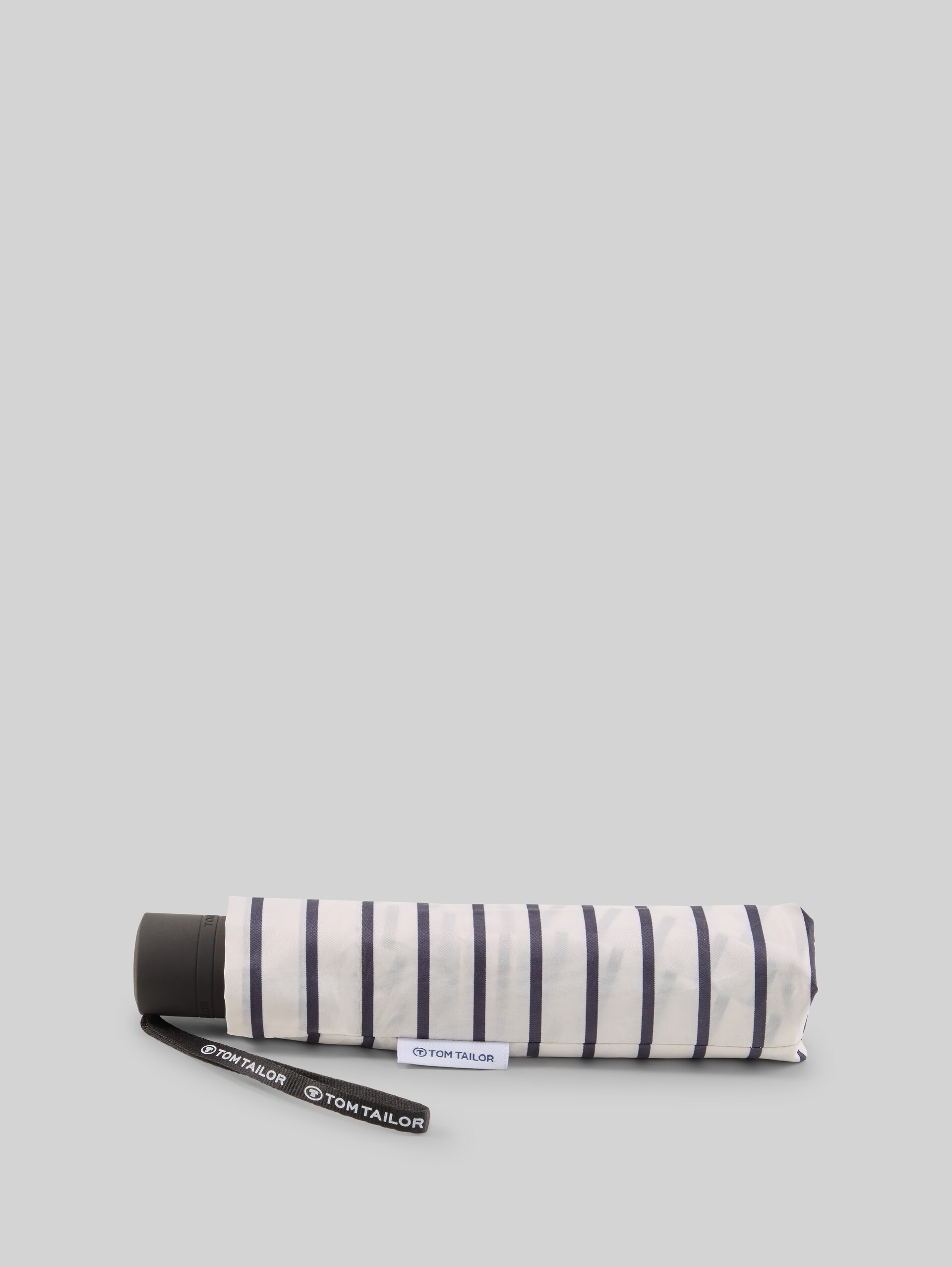 Mini Regenschirm - dark blue stripes