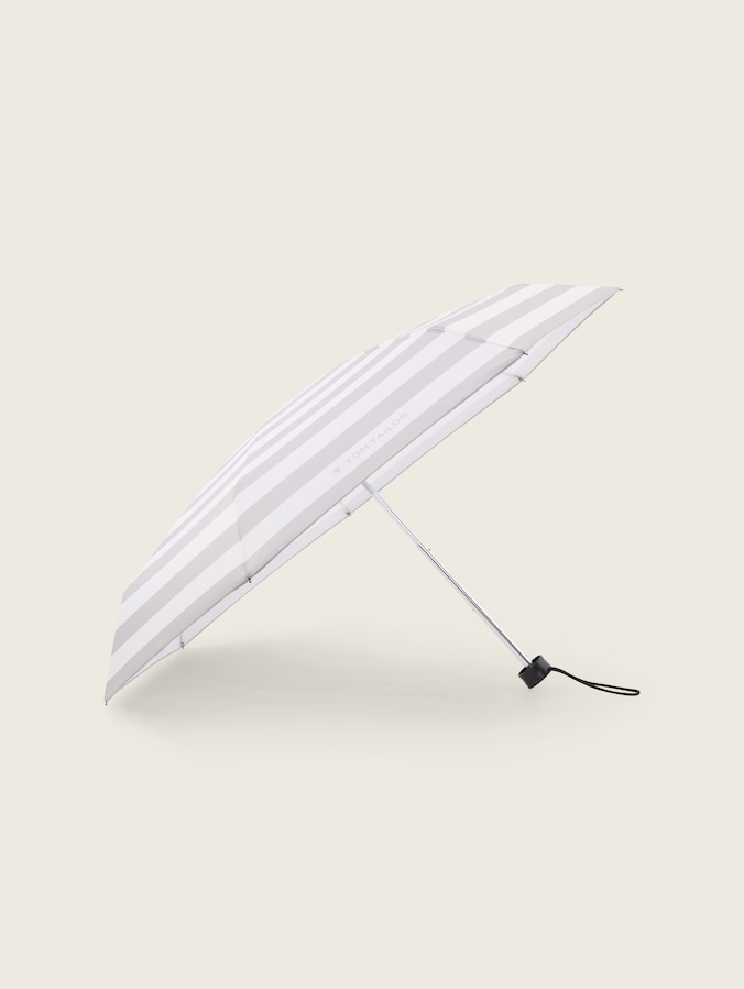 Ultramini umbrella by Unisex, stone stripes