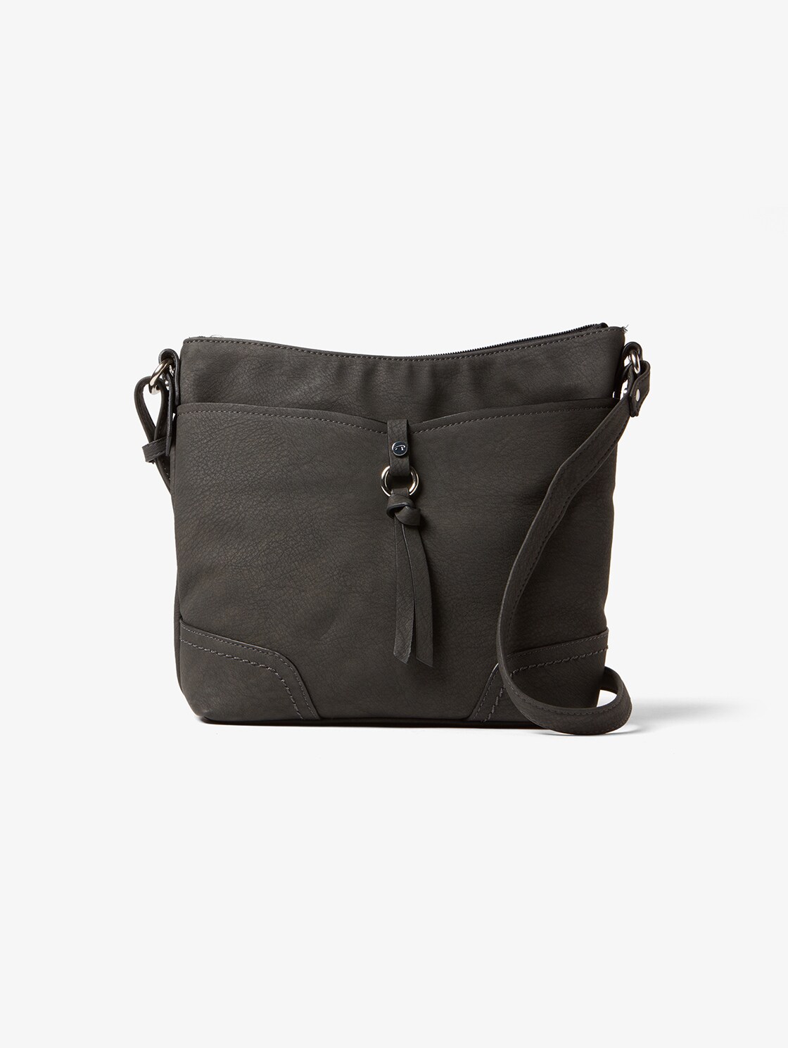 TTIMERI S Umhängetasche mit Quasten-Detail - schwarz / black - Vorder-Produkt-Ansicht