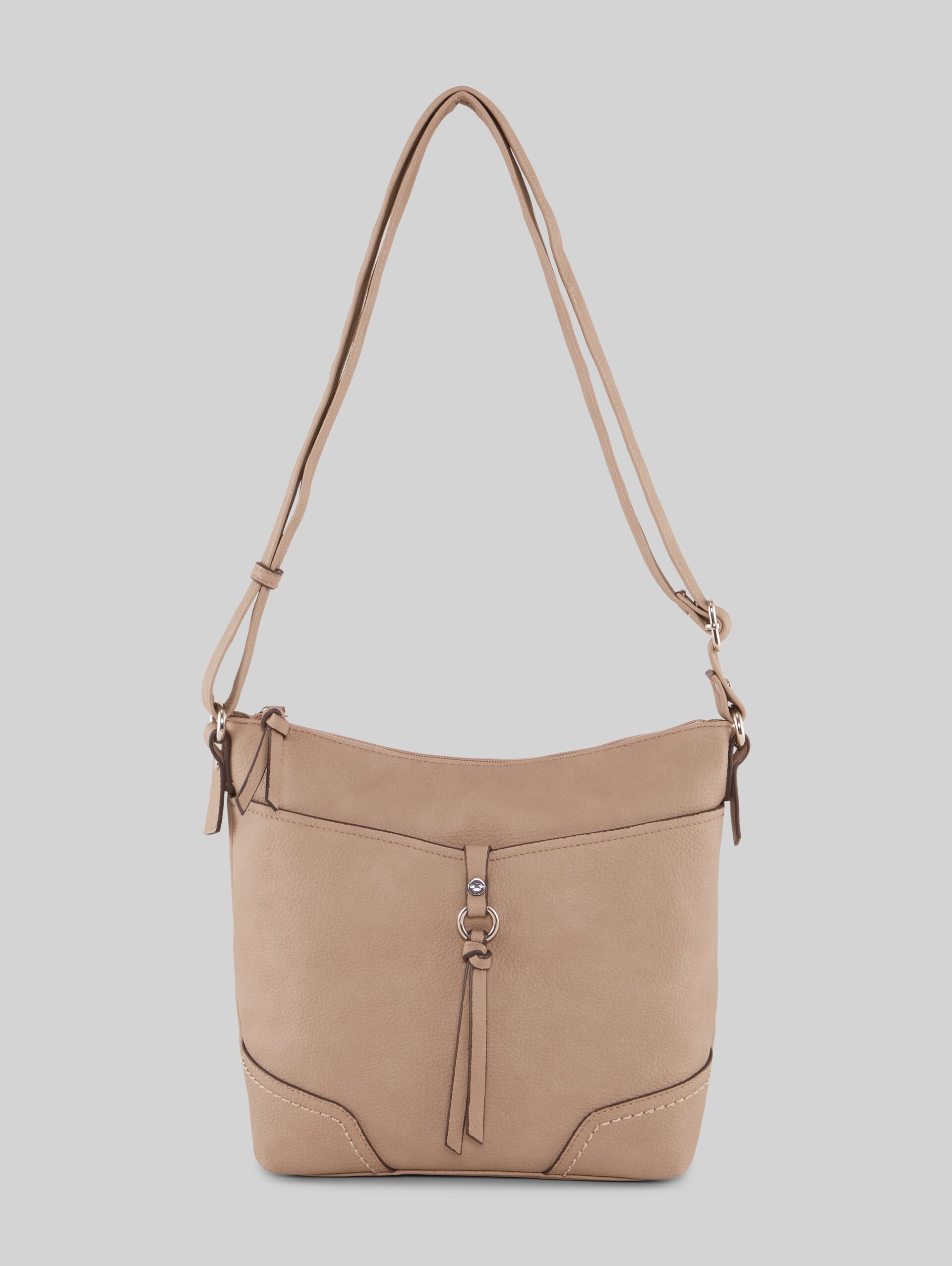 Imeri Umhängetasche - taupe / taupe - Vorder-Produkt-Ansicht
