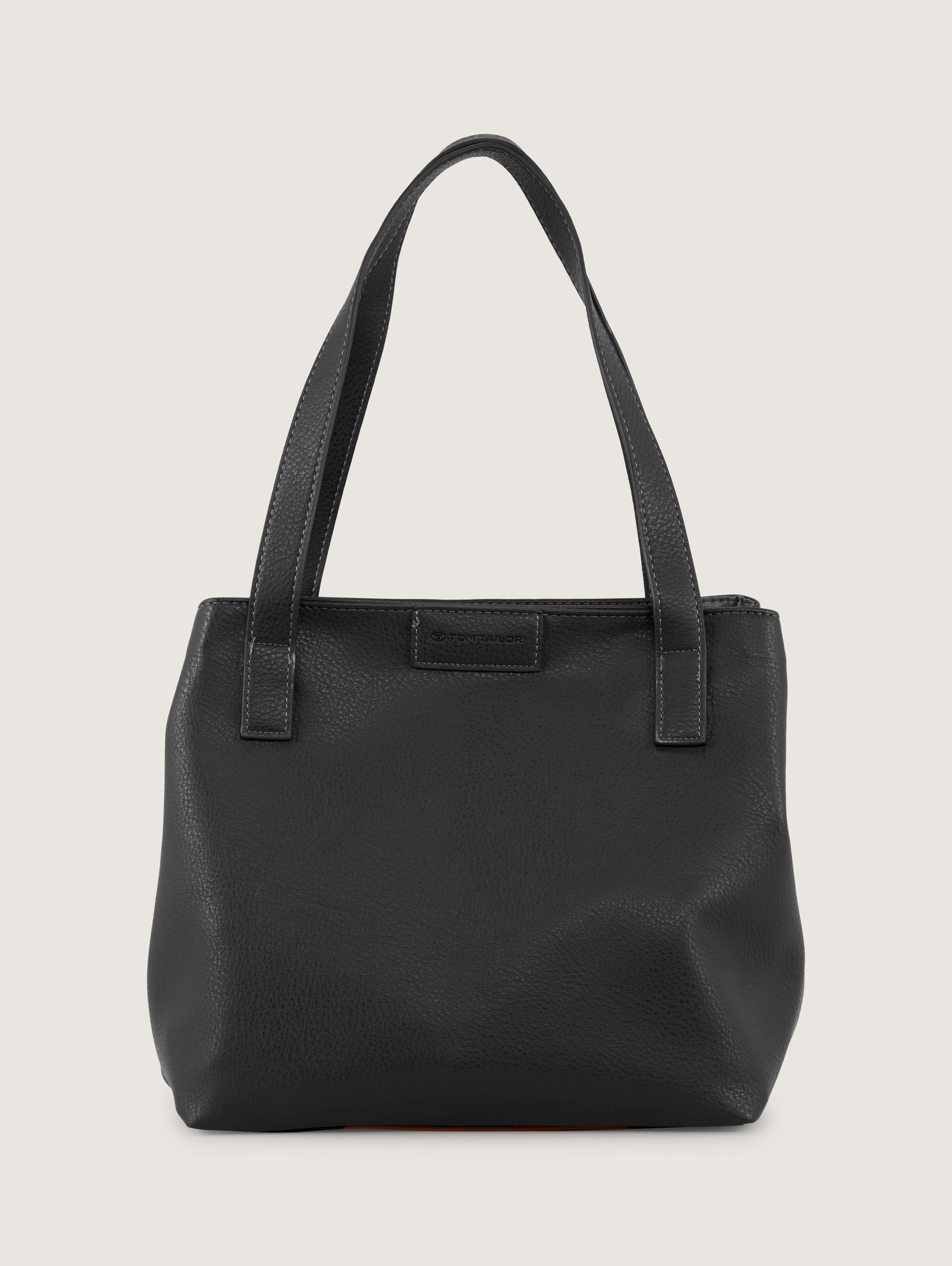 TTMIRI L Shopper mit Logo-Badge von Women, schwarz / black