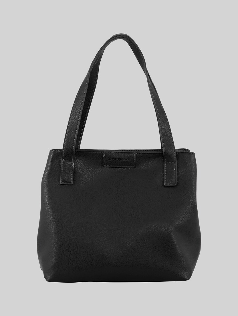 TTMIRI L Shopper mit Logo-Badge von Women, schwarz / black