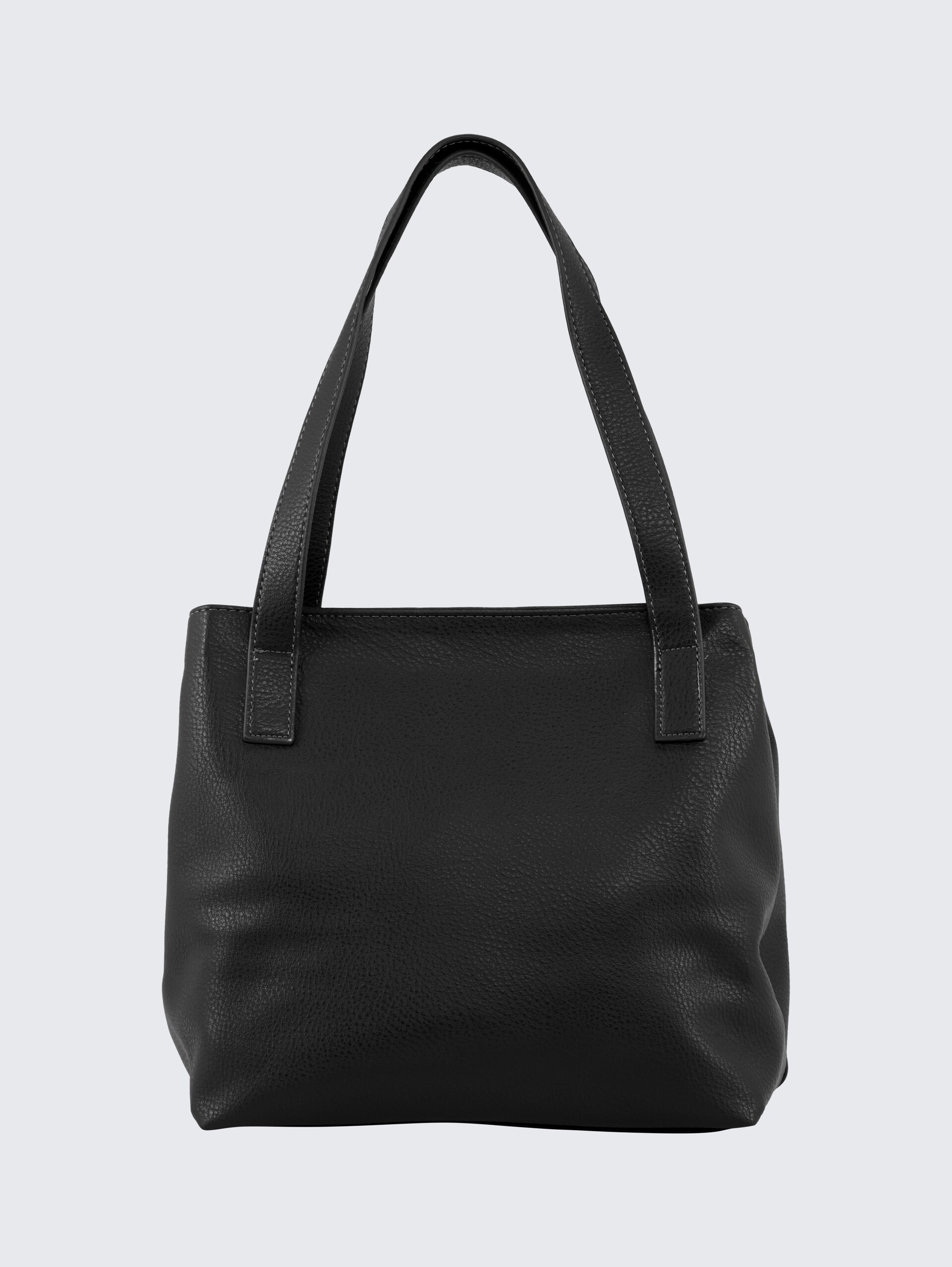 TTMIRI L Shopper mit Logo-Badge - schwarz / black - Produkt-Rückansicht