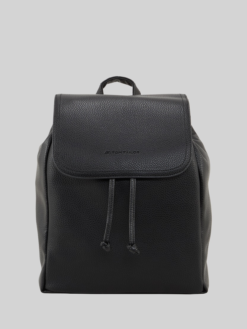 TTTINNA rucksack with flap by Women, schwarz / black
