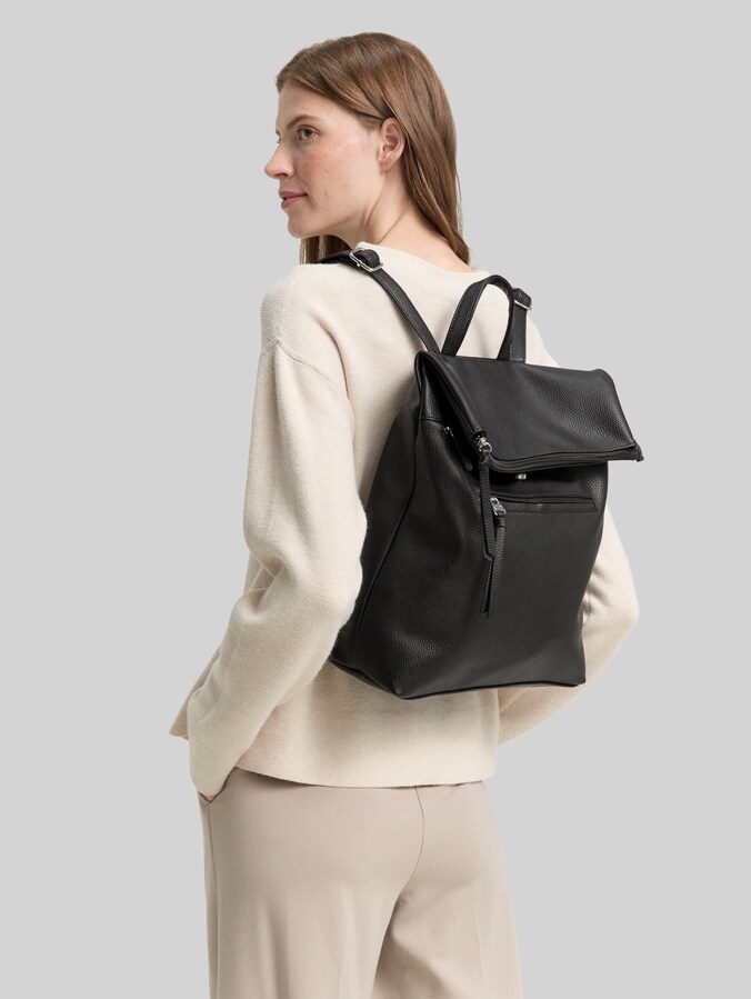 TTTINNA Rucksack mit Umschlag von Women, schwarz / black