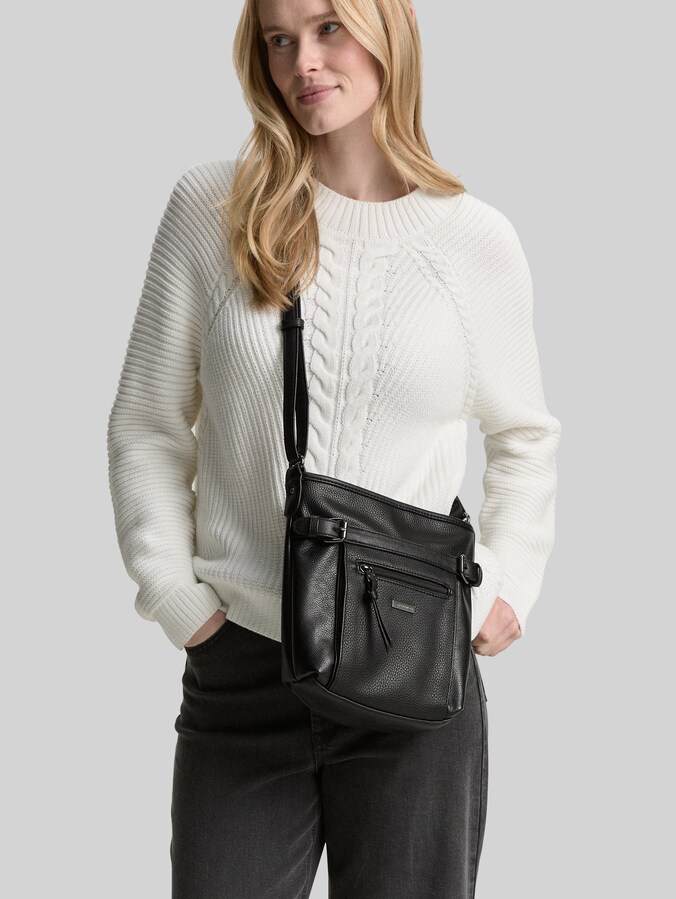 TTJUNA Umhängetasche mit Gürtelelement von Women, schwarz / black
