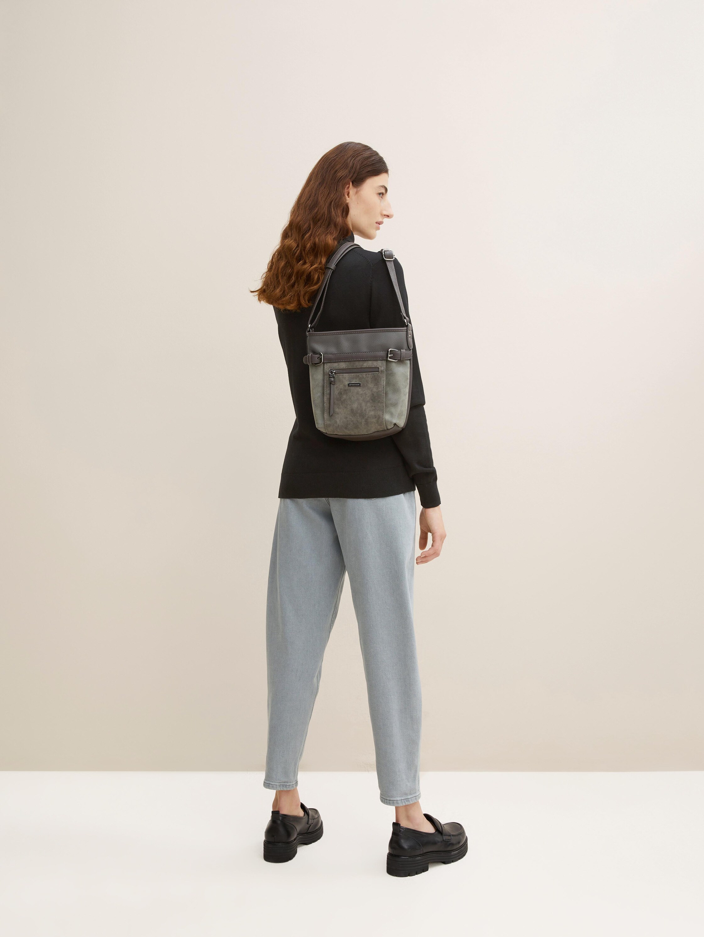 TTJUNA Umhängetasche mit Gürtelelement - grey - 