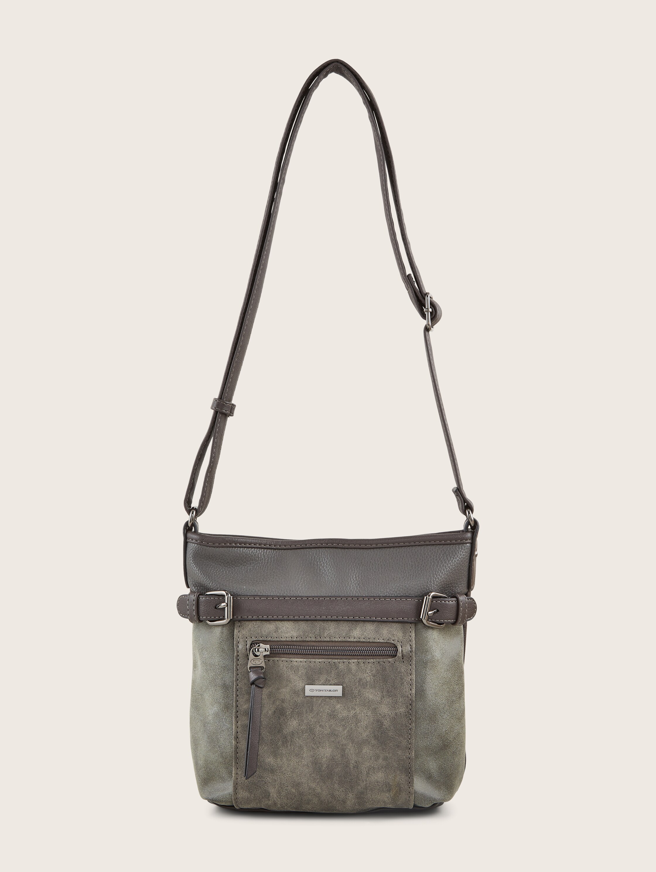 TTJUNA Umhängetasche mit Gürtelelement - grey - 