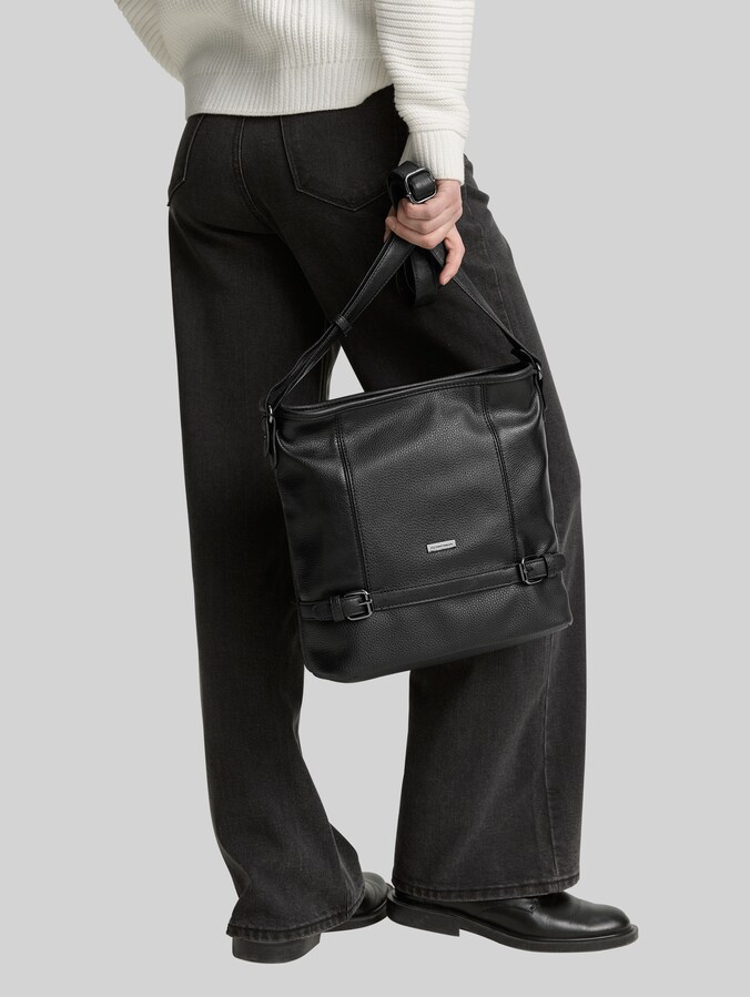 TTJUNA Beuteltasche mit Gürtelelement von Women, schwarz / black
