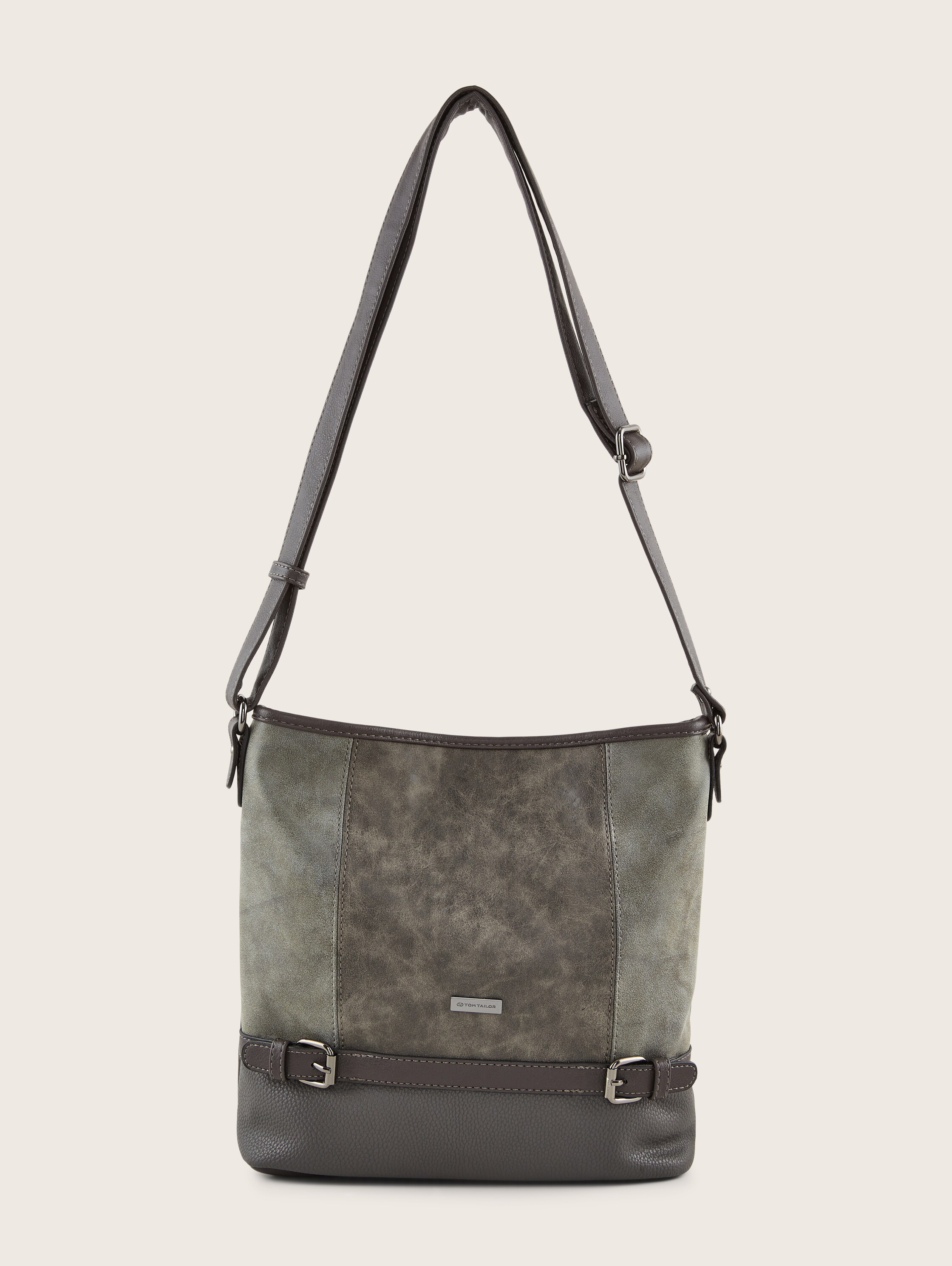 TTJUNA buideltas met riemelement - grey - 