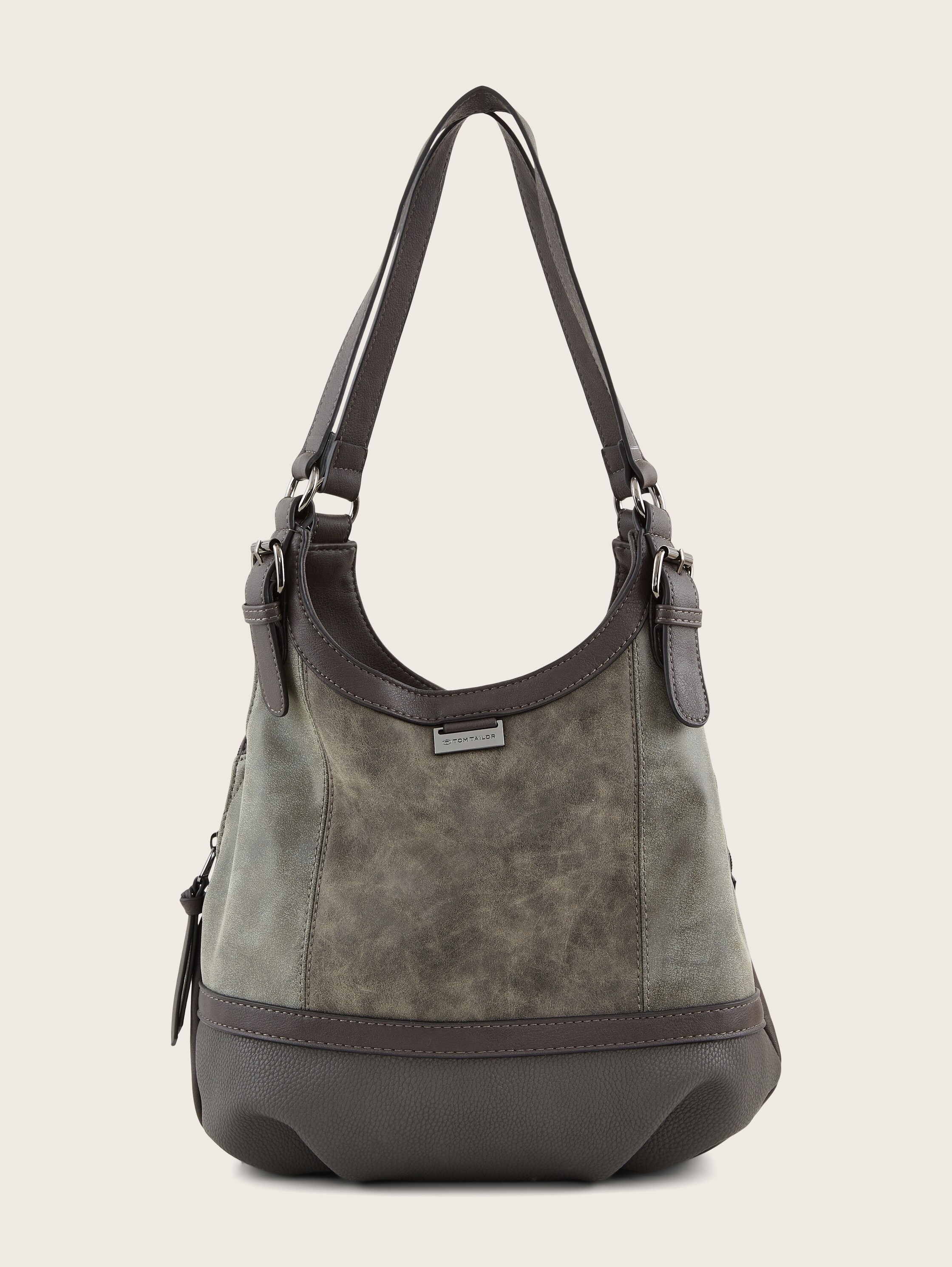 TTJUNA shopper met riemelement - grey - 