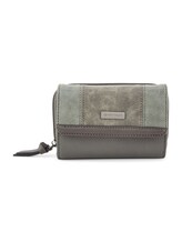 Sélectionné, Portefeuille à rabat Juna par Tom Tailor, gris