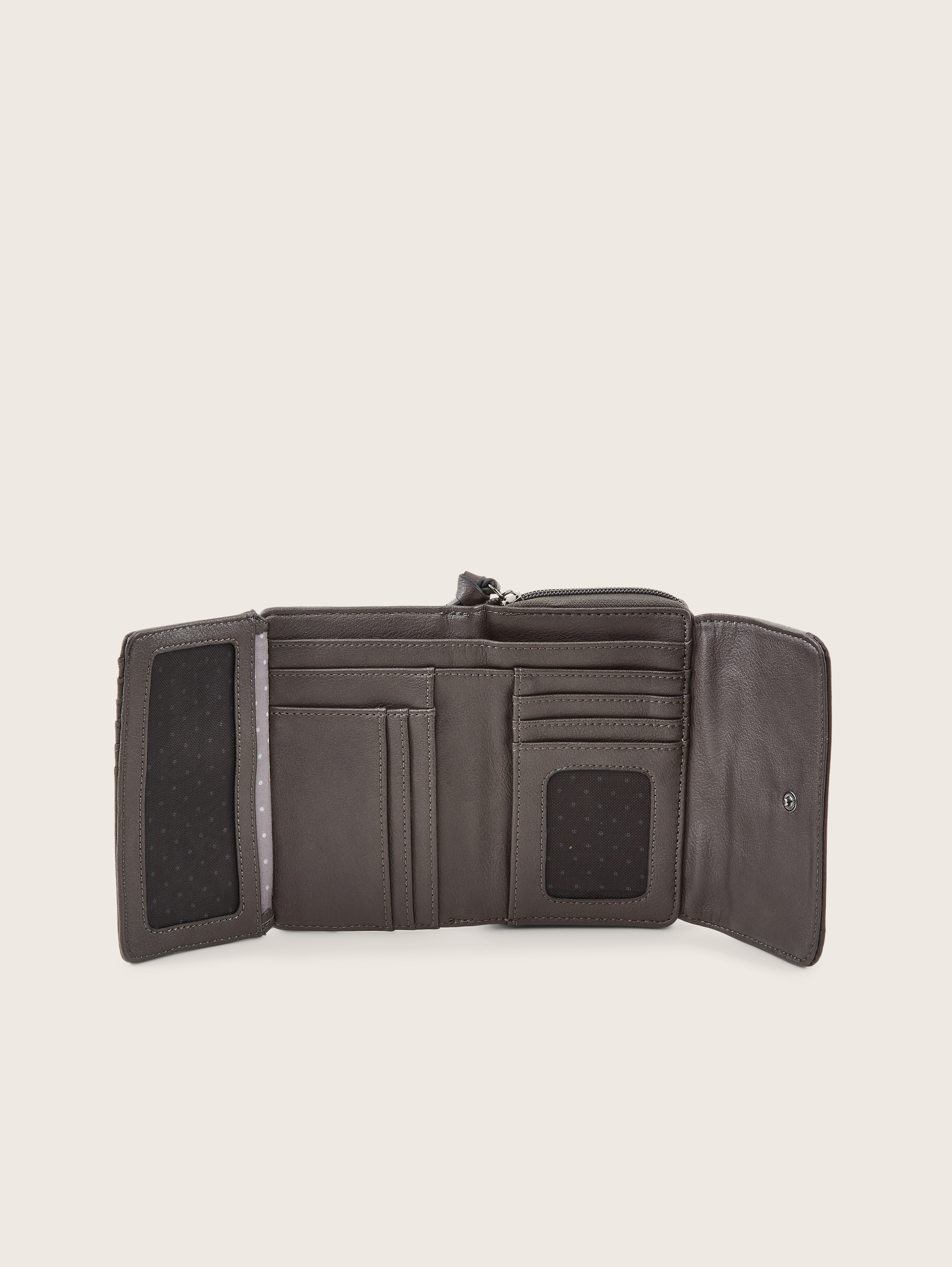 Juna flap portemonnee - grey -