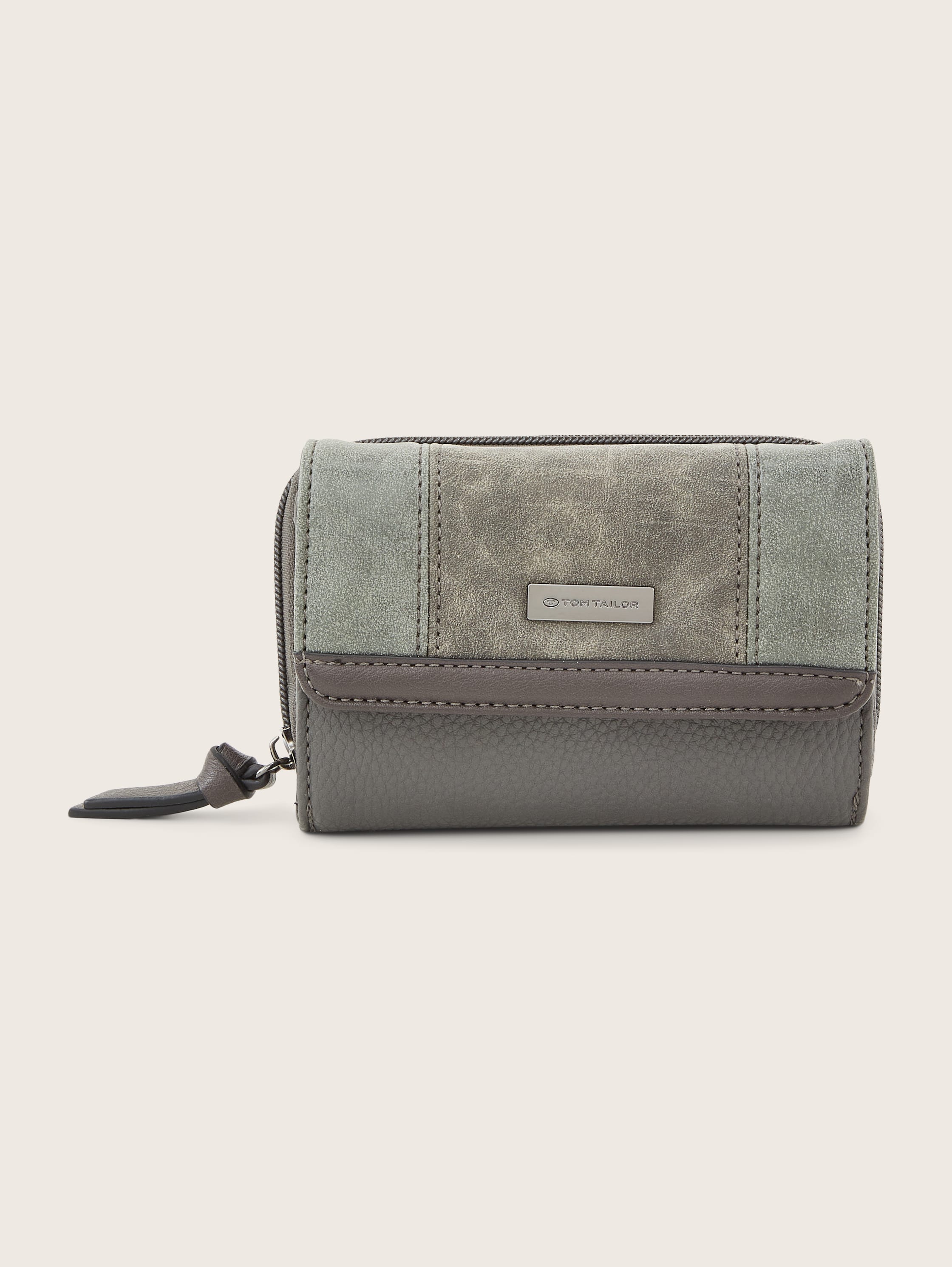Juna flap portemonnee - grey -