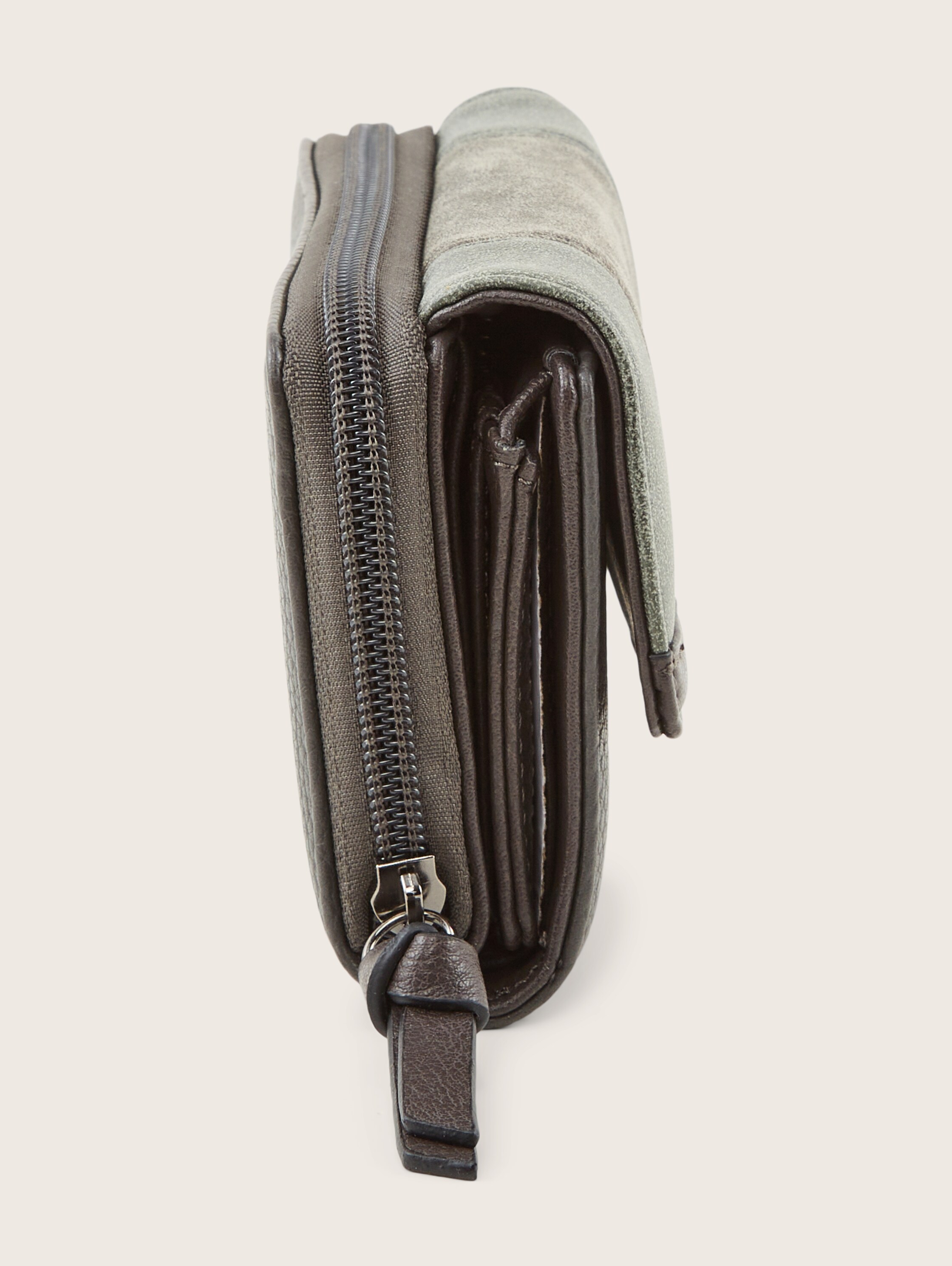 Juna flap portemonnee - grey -