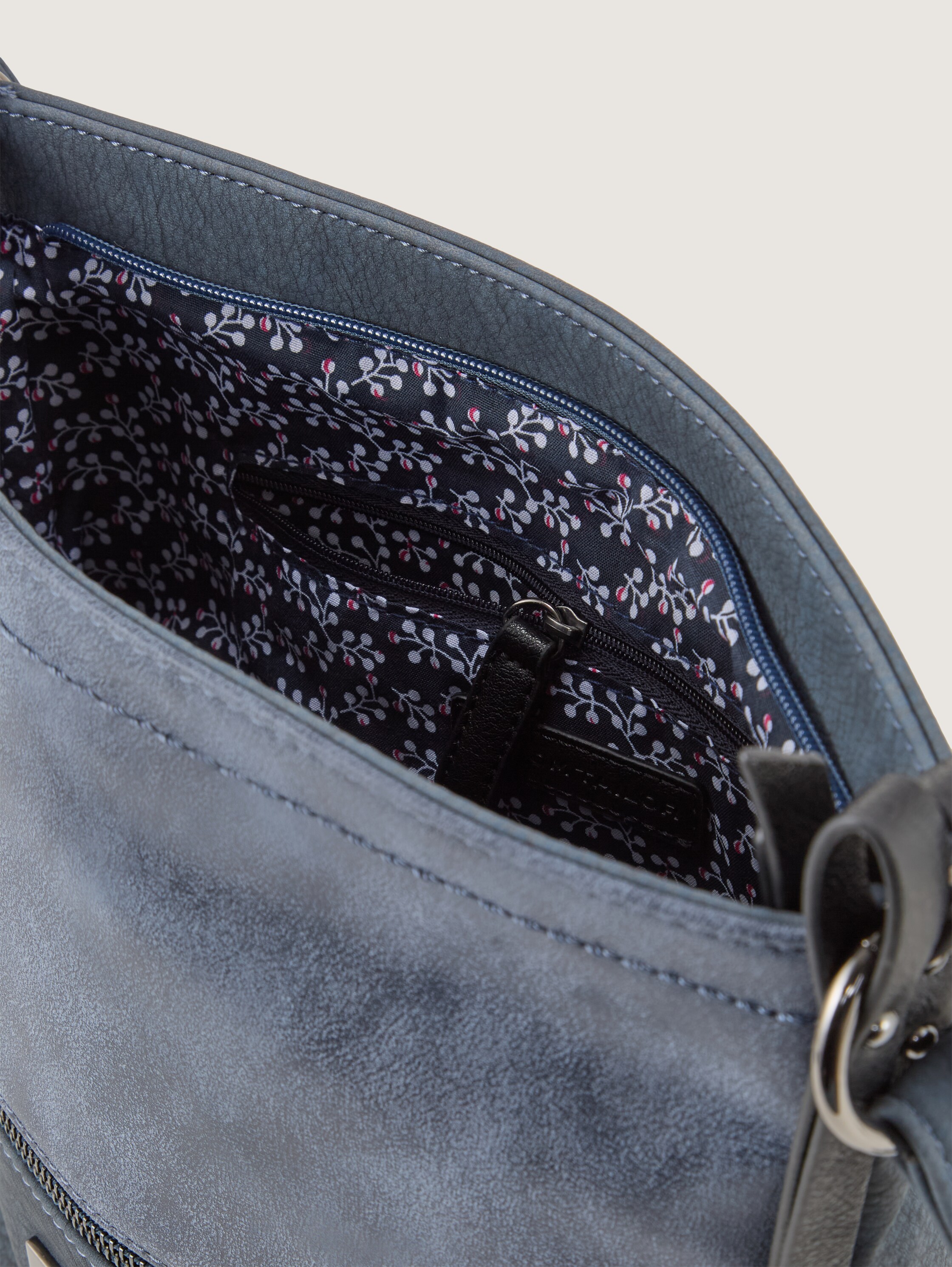 TTELIN M Umhängetasche mit Material-Mix - blue - 