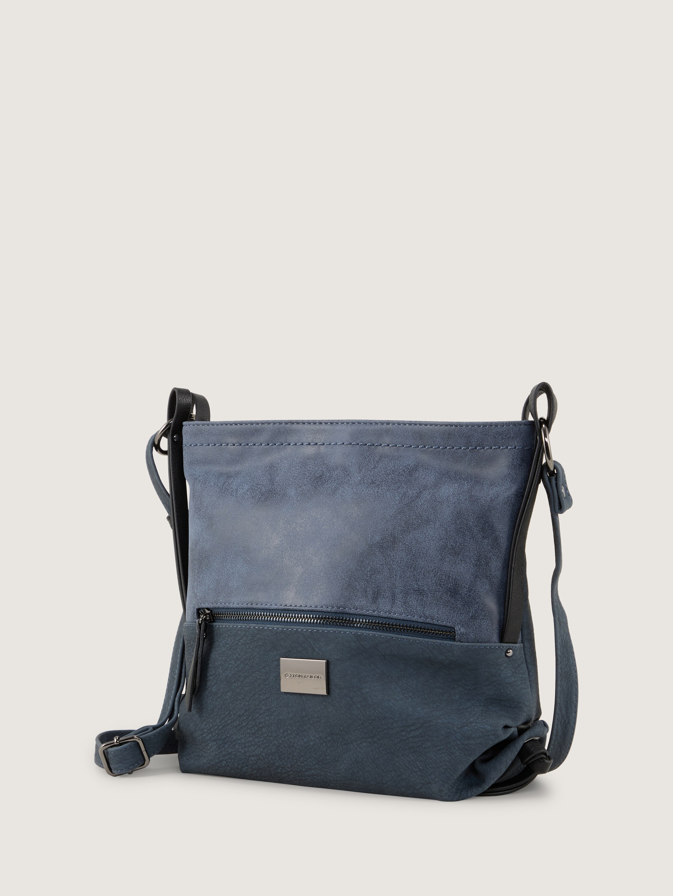 TTELIN M Umhängetasche mit Material-Mix - blue - 