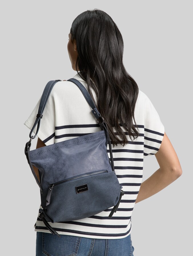 TTELIN M Umhängetasche mit Material-Mix von Women, blue