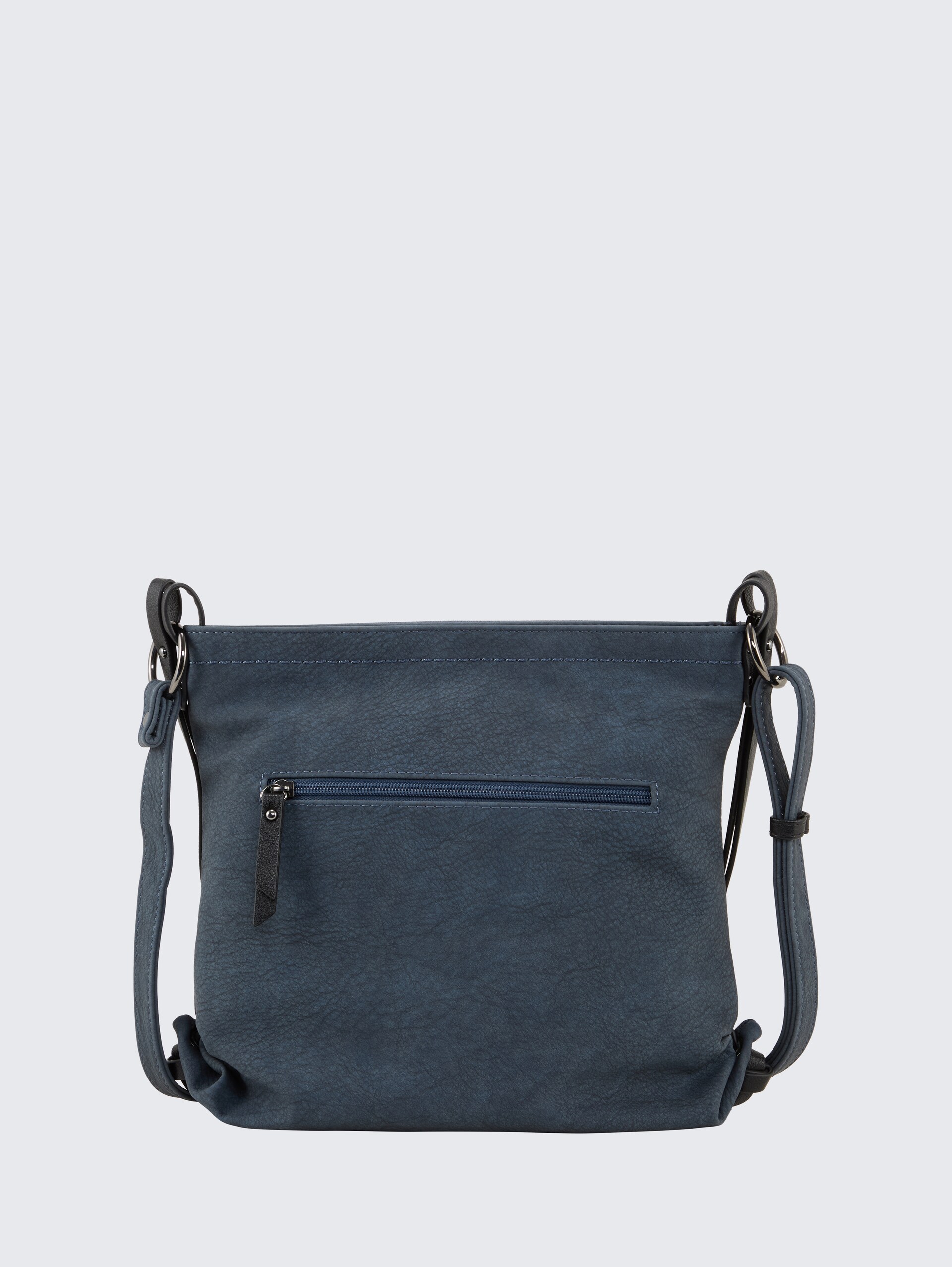 TTELIN M Umhängetasche mit Material-Mix - blue - Produkt-Rückansicht