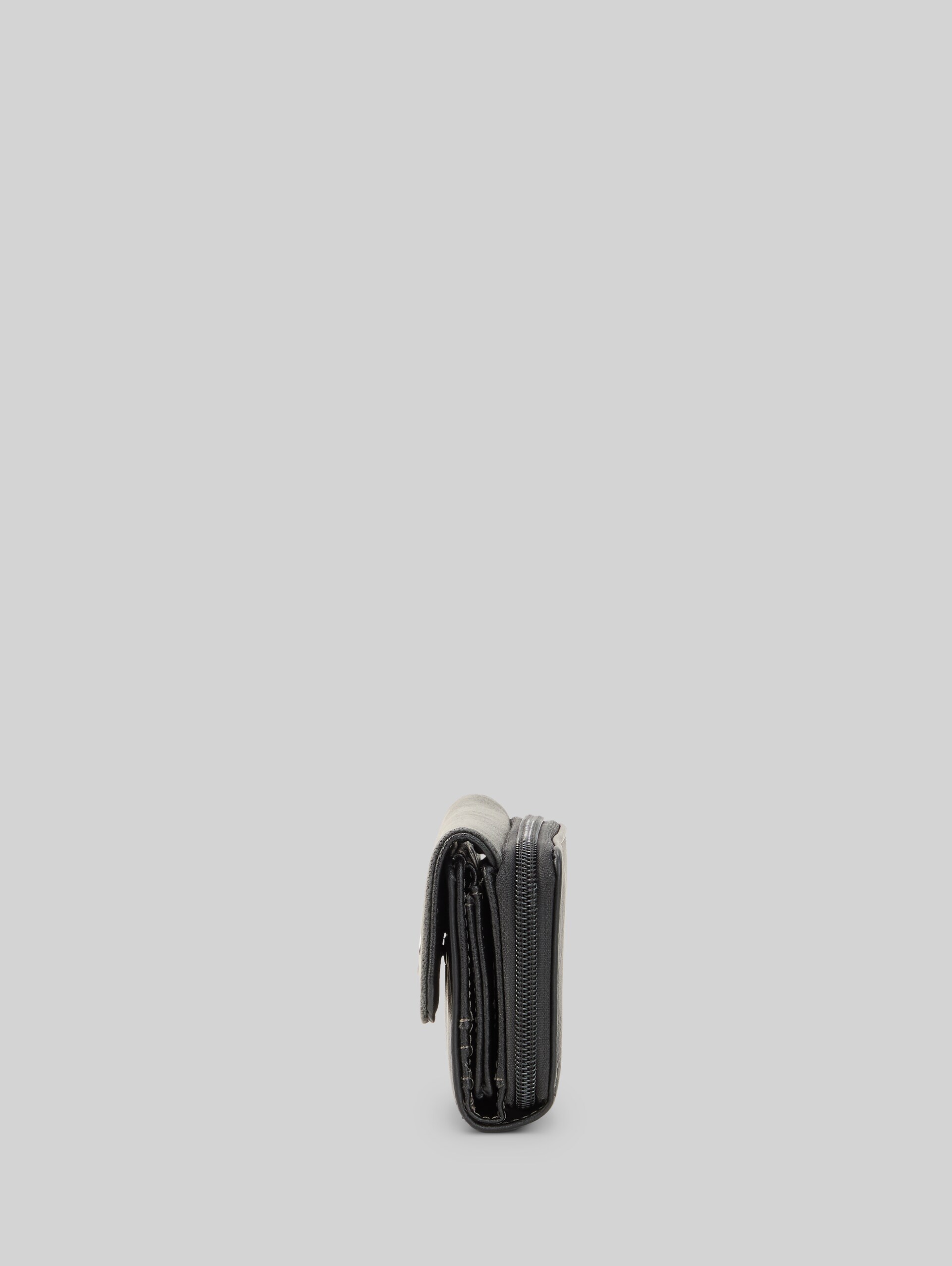 TTELIN Portemonnaie mit Logo-Applikation - schwarz / black