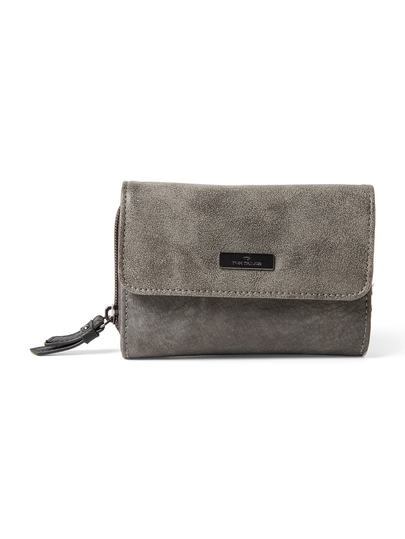 TTELIN Portemonnee met logo-applicatie door Women, grey