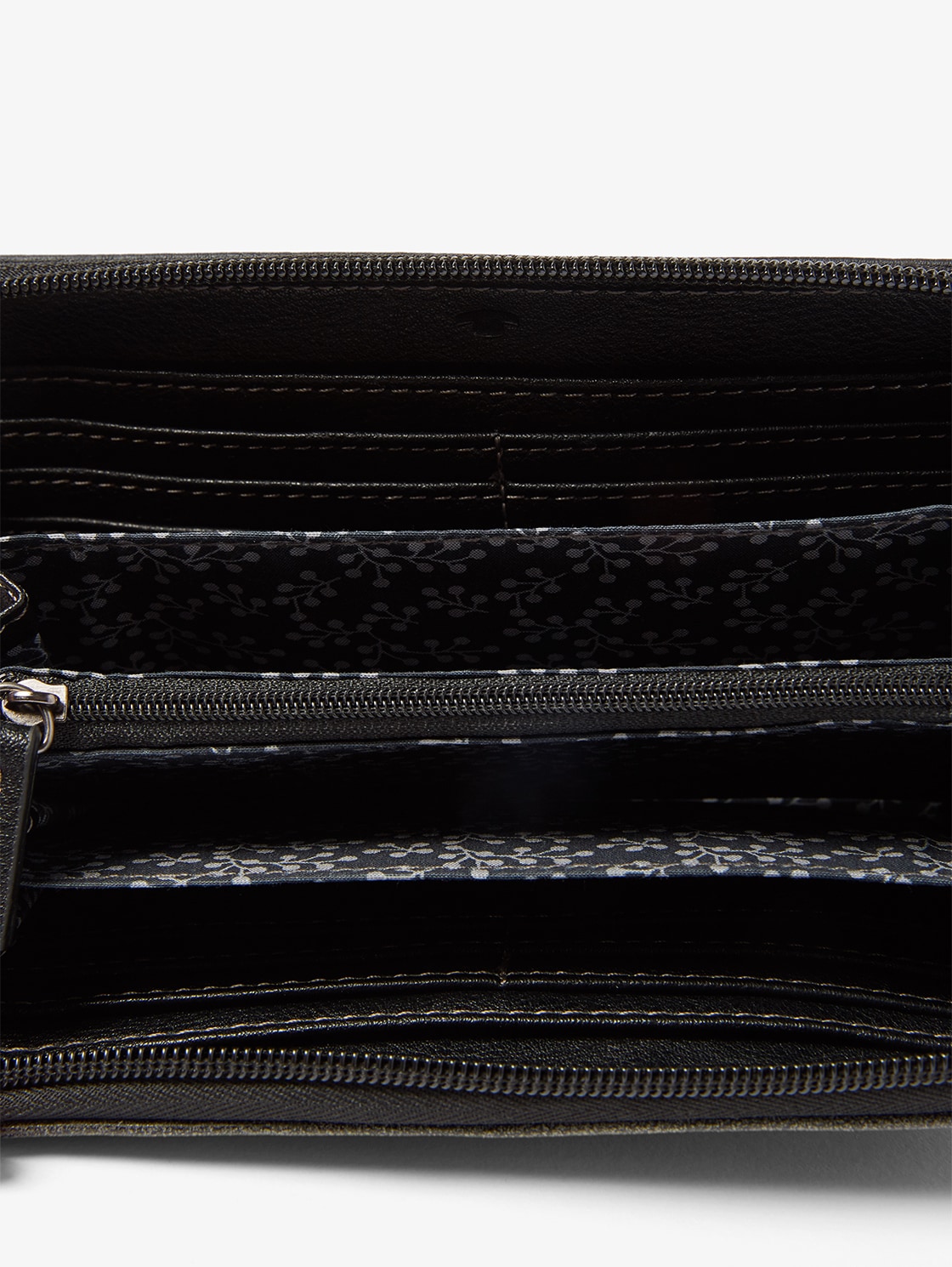 TTELIN portemonnee met logo-applicatie - schwarz_black - 