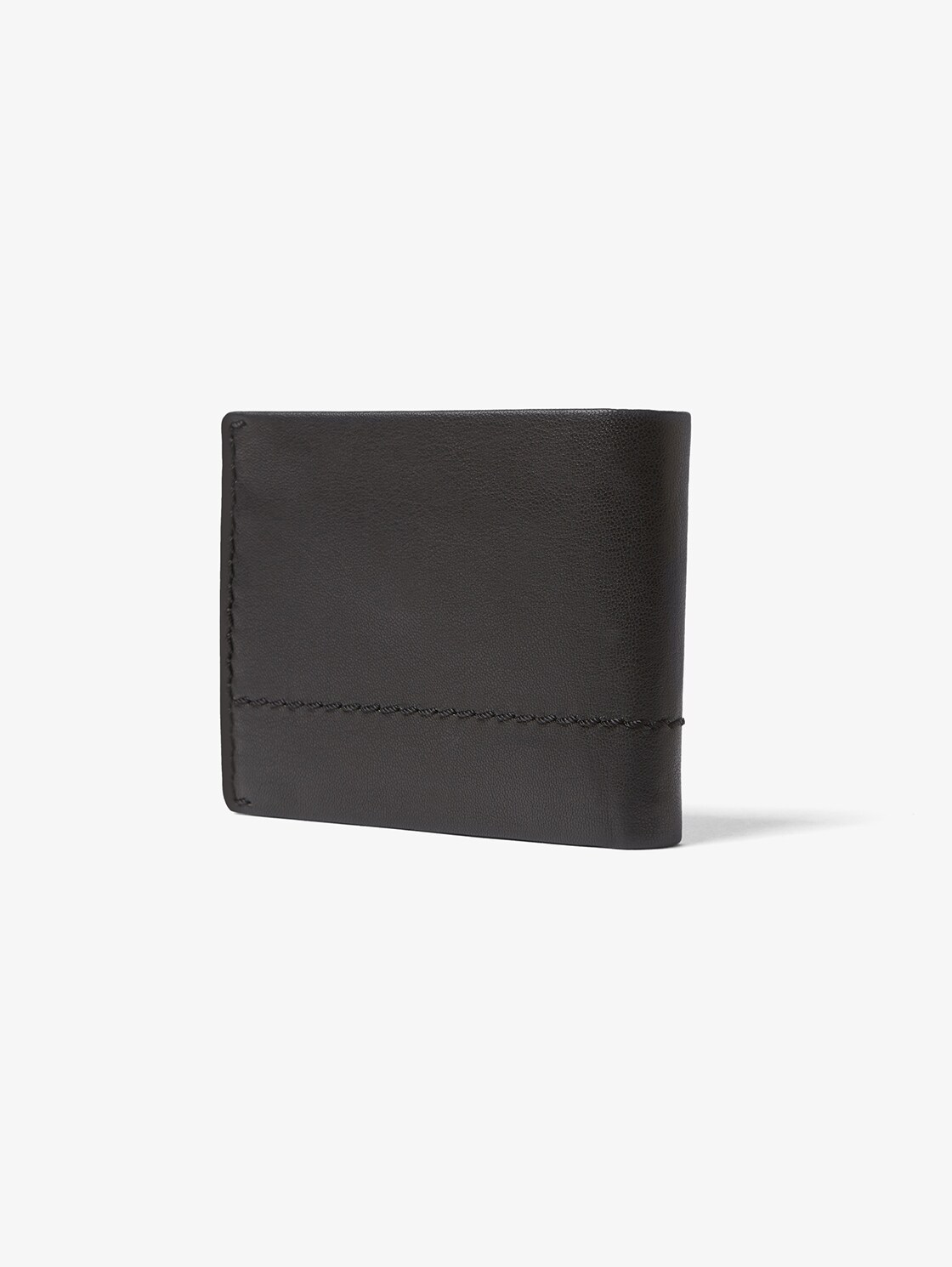 TTKAI Brieftasche aus Leder - schwarz / black - Produkt-Rückansicht