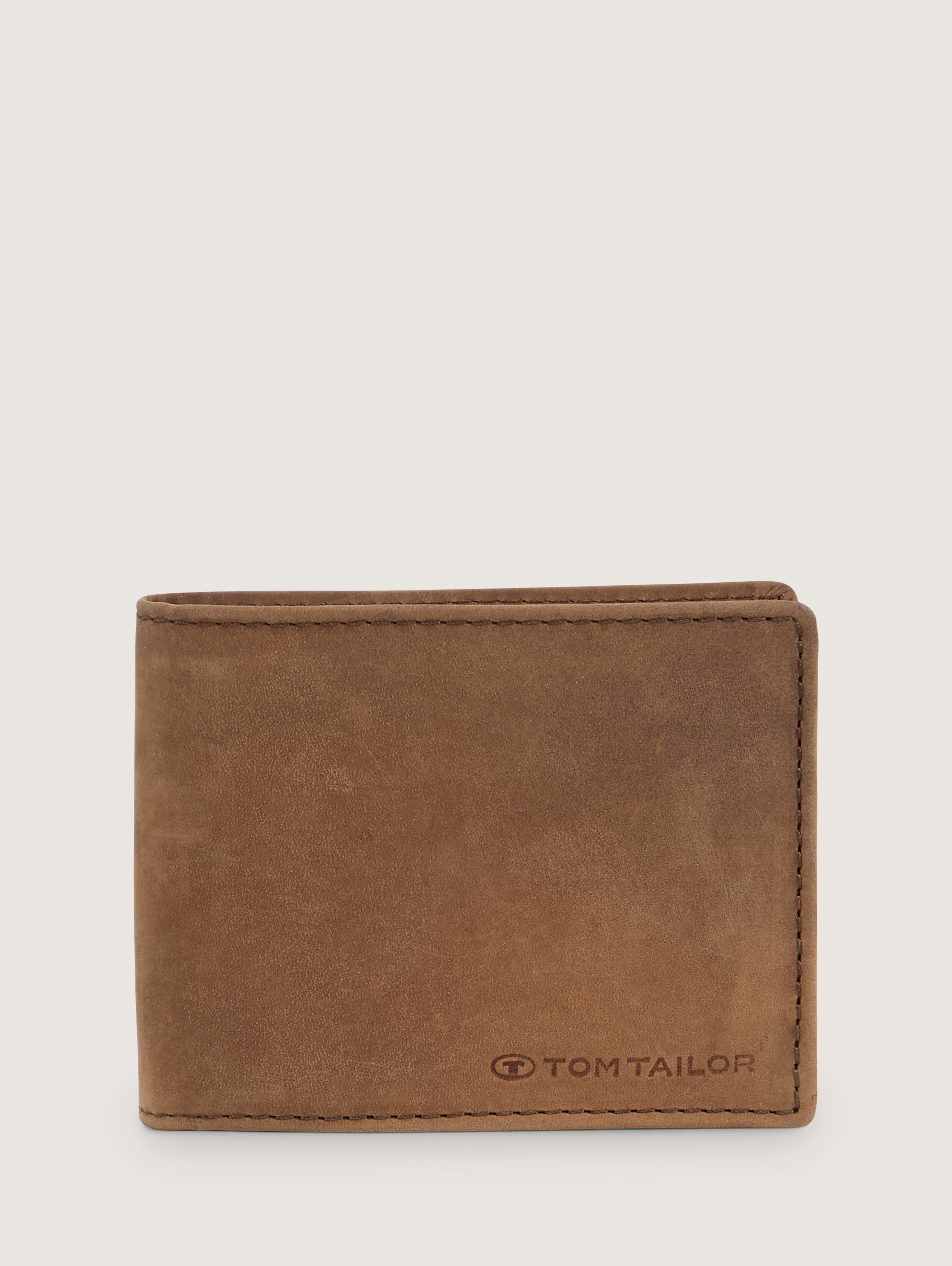 TTRON Brieftasche aus Leder von Men, braun / brown