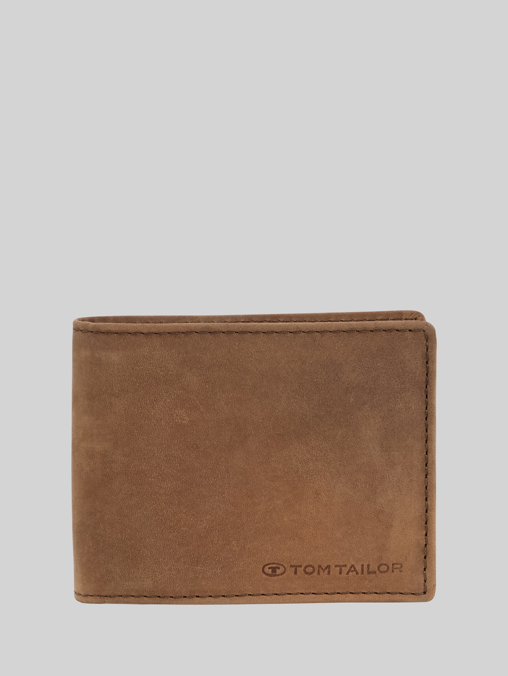 TTRON Brieftasche aus Leder - braun / brown - Vorder-Produkt-Ansicht