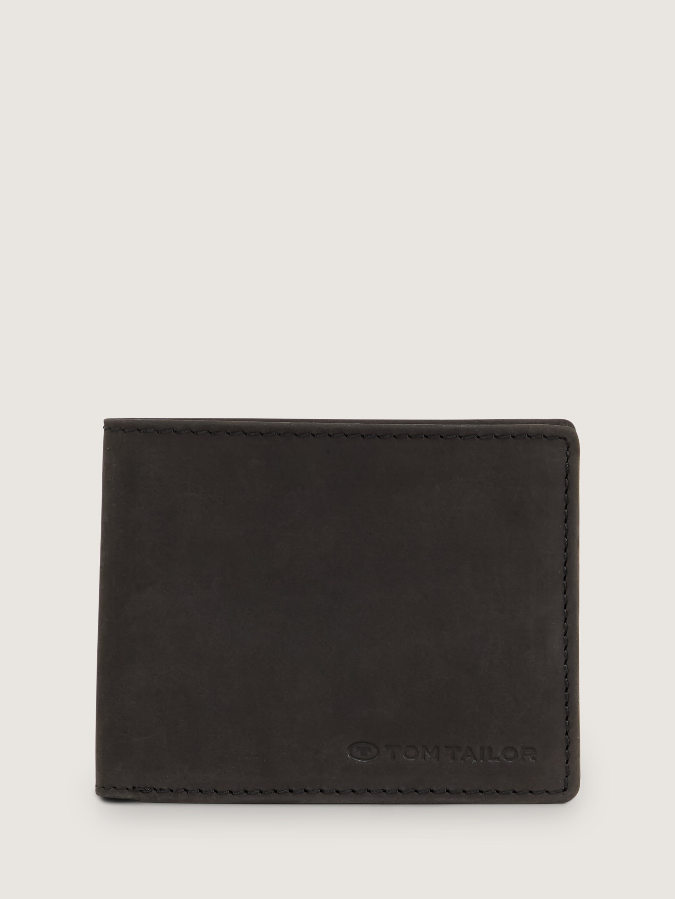 TTRON leren portemonnee - schwarz_black - 