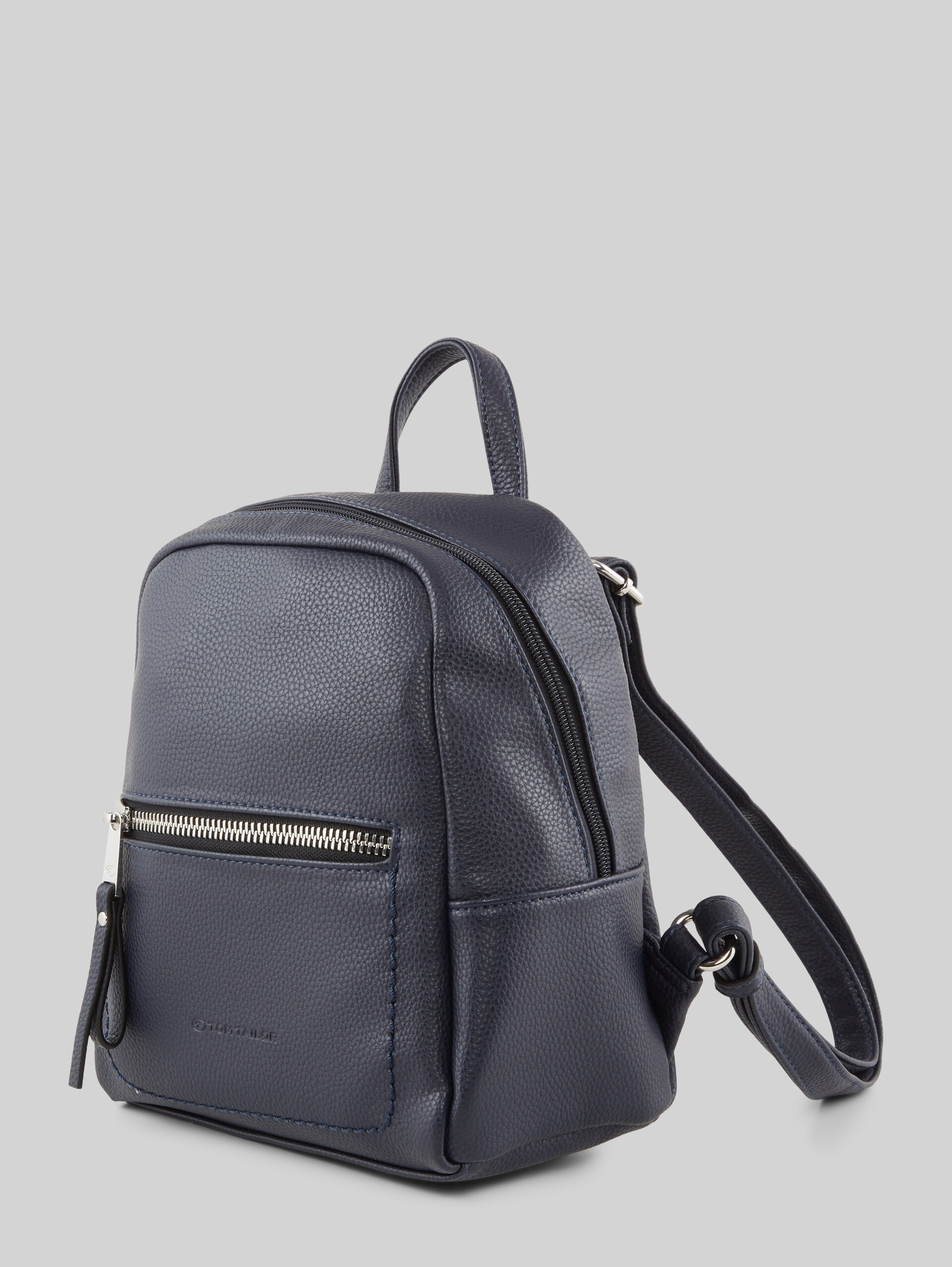 TTTINNA S Rucksack aus Lederimitat - blue - seitliche Produkt-Ansicht 